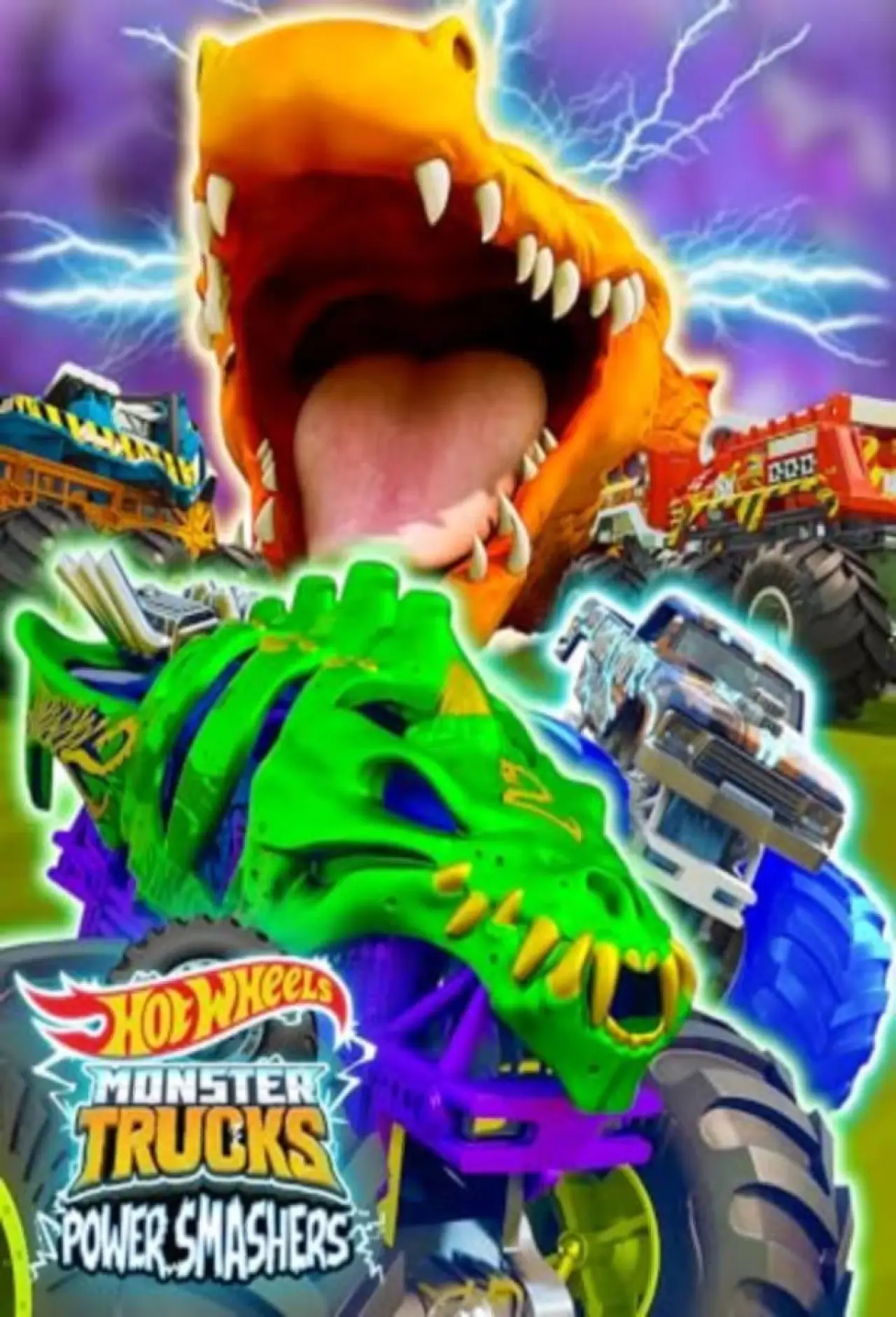 Movie poster "Hot Wheels Monster Trucks Power Smashers"