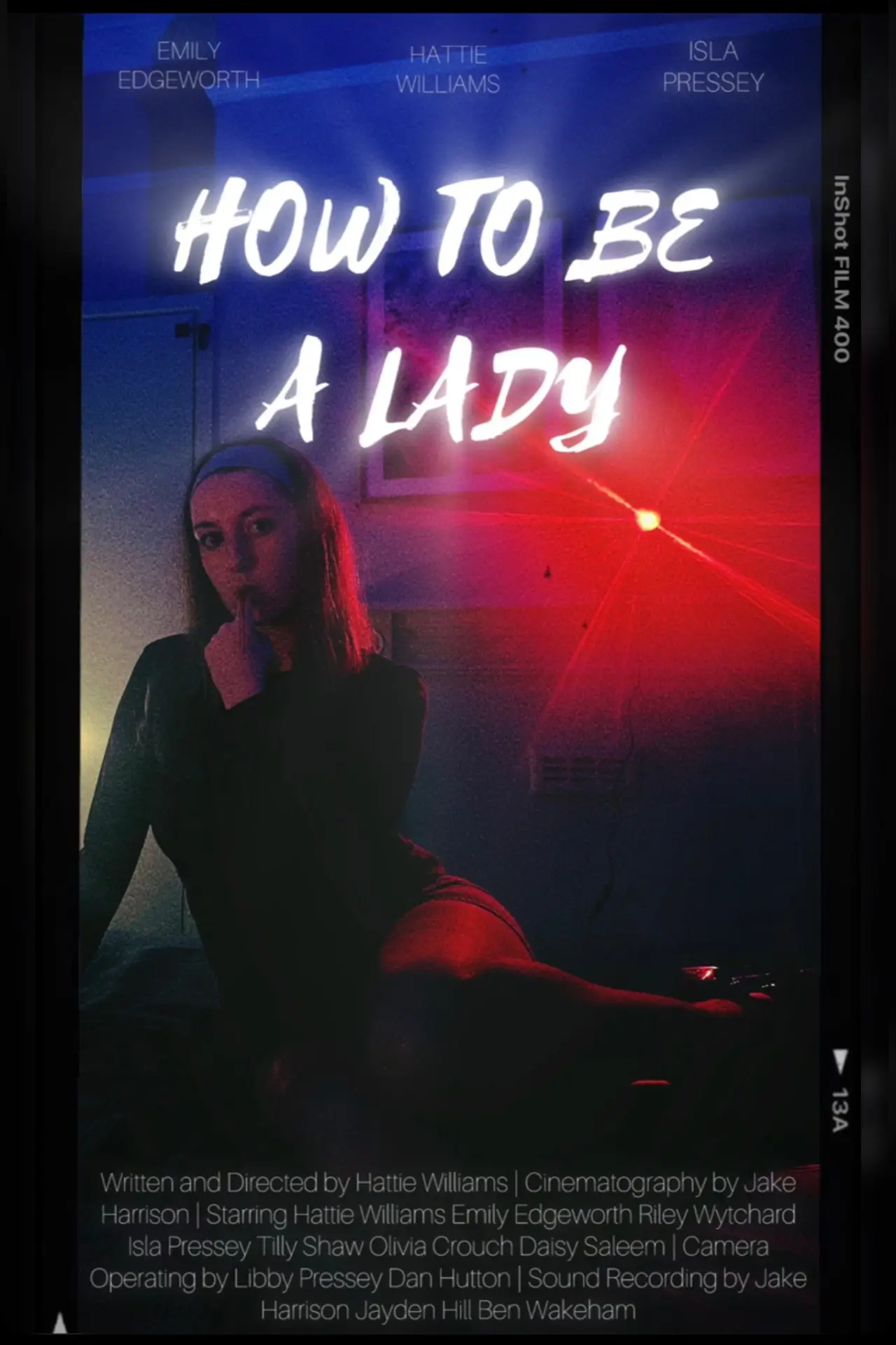 Movie poster "How To Be A Lady"