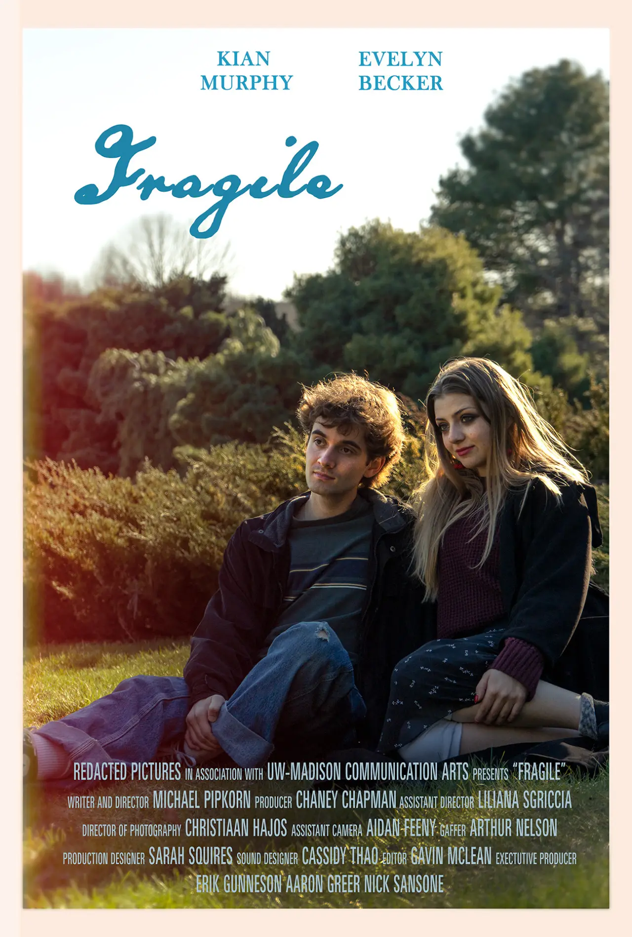 Movie poster "Fragile"