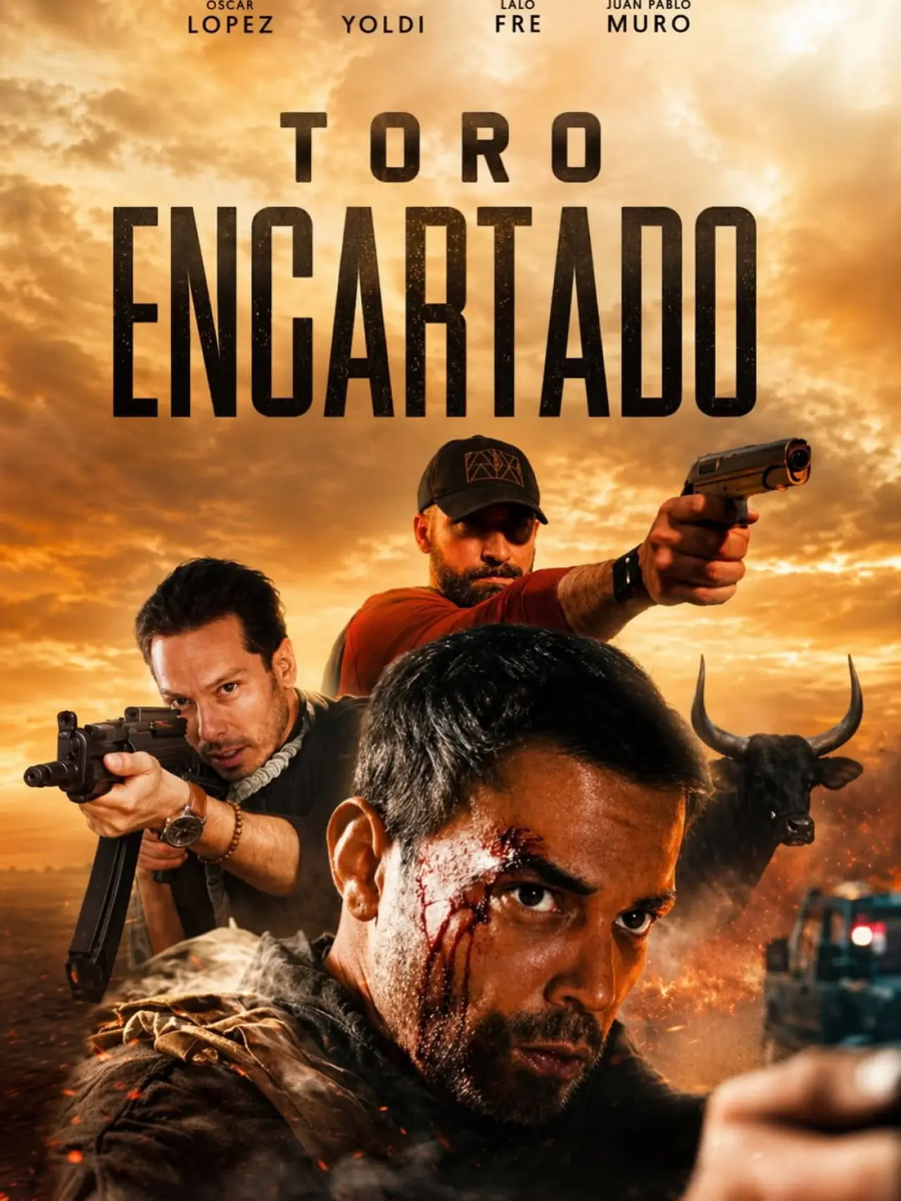 Movie poster "Toro Encartado"