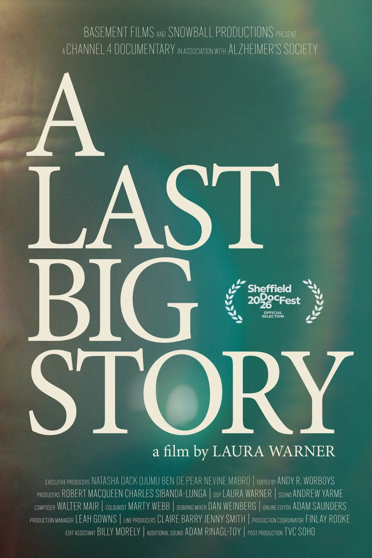 Movie poster "A Last Big Story"
