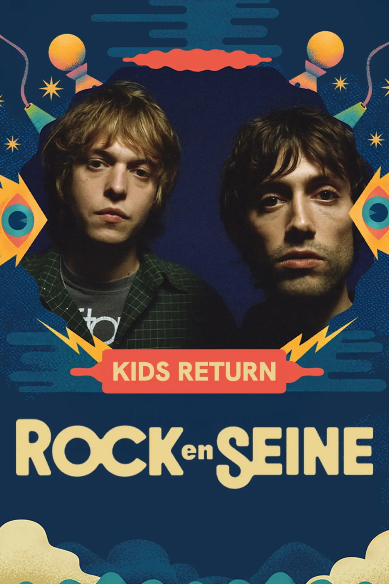 Movie poster "Kids Return - Rock en Seine 2025"