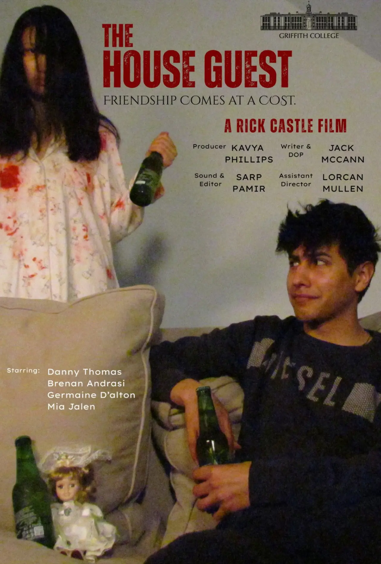 Movie poster "The House Guest"