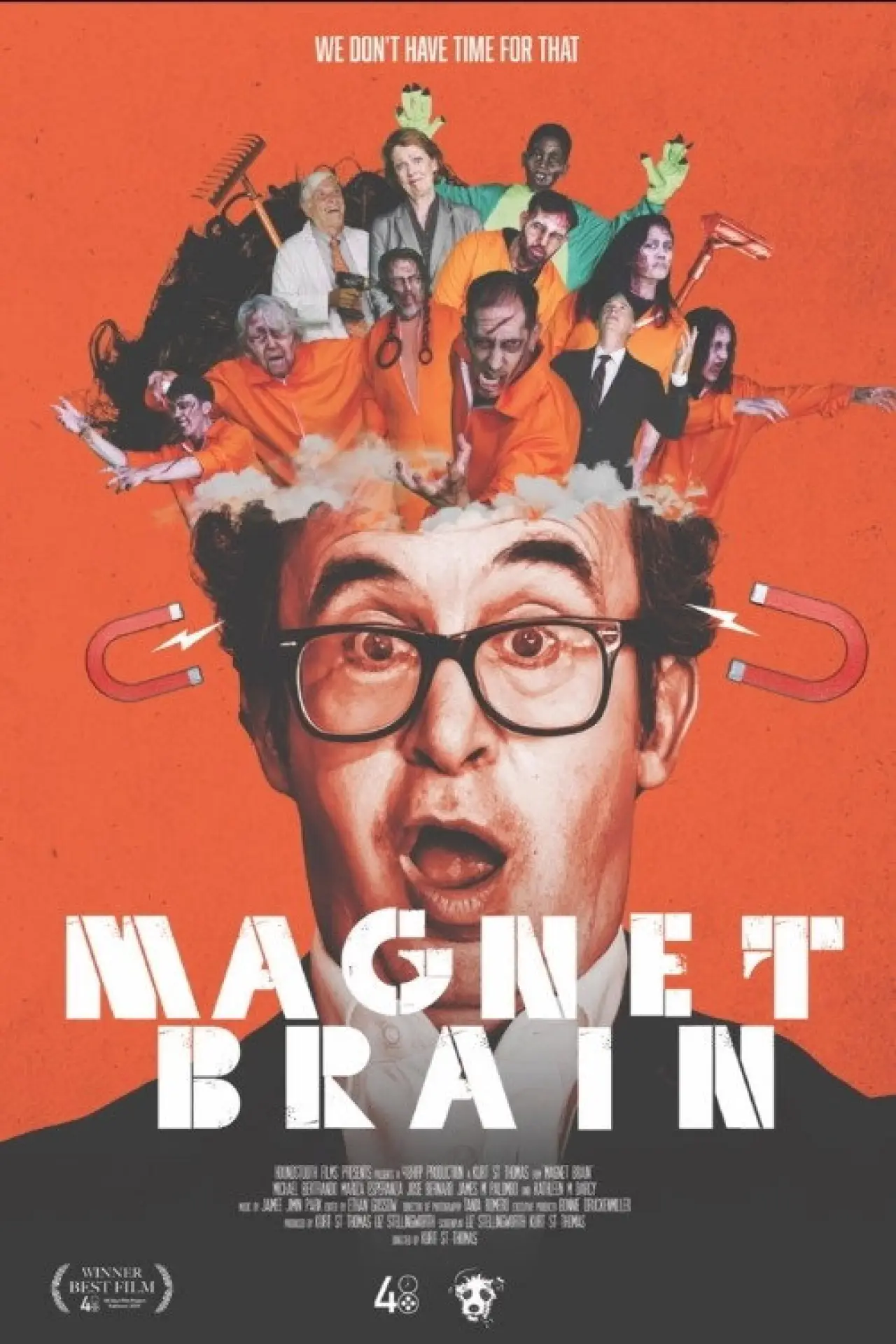 Movie poster "Magnet Brain"