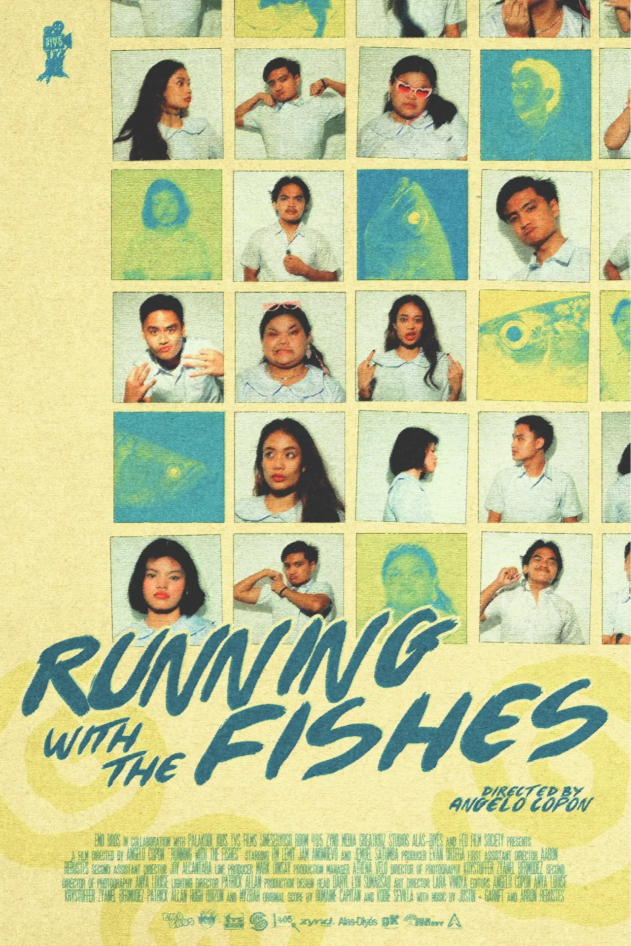 Movie poster "Running with the Fishes"