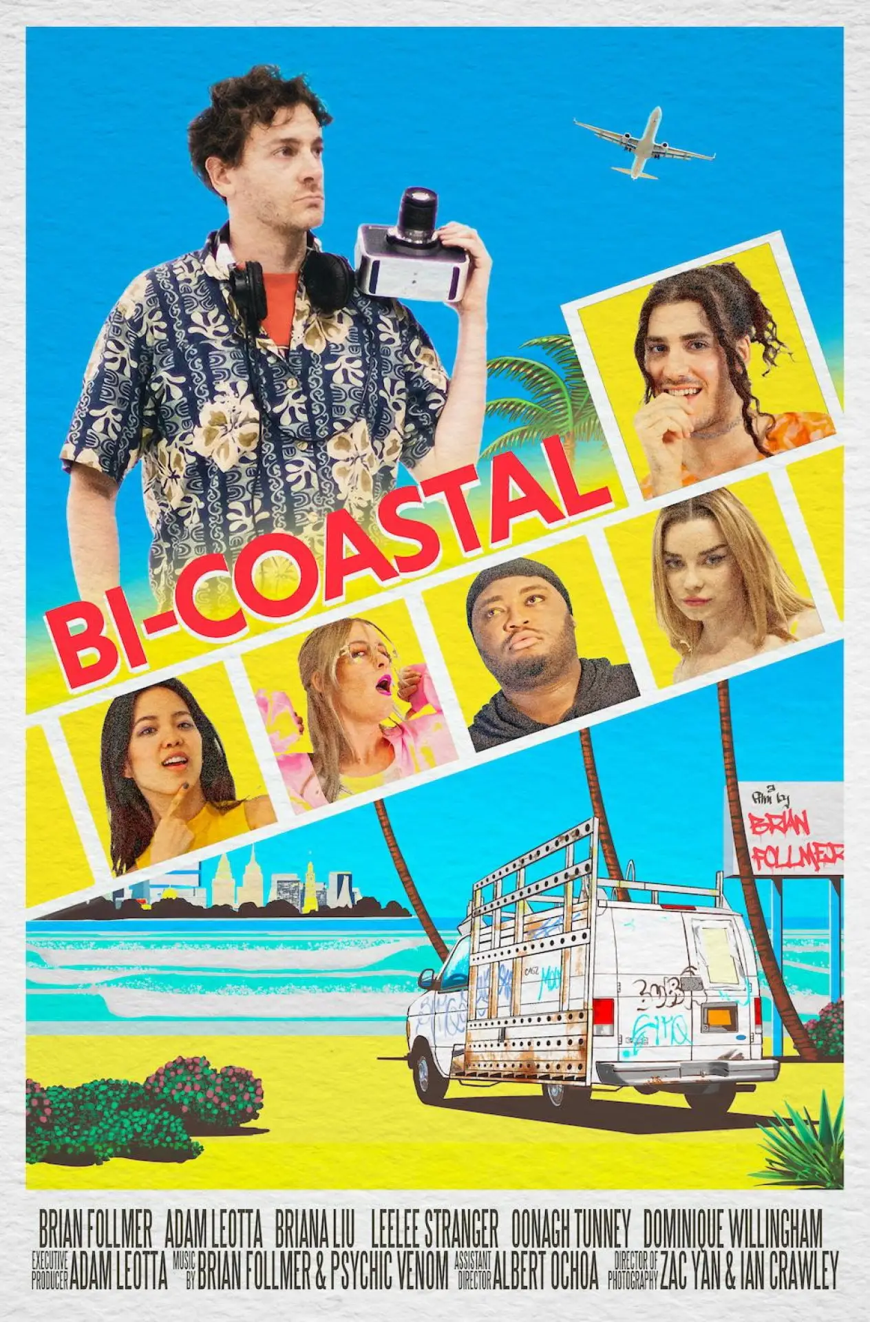 Movie poster "Bi-Coastal"