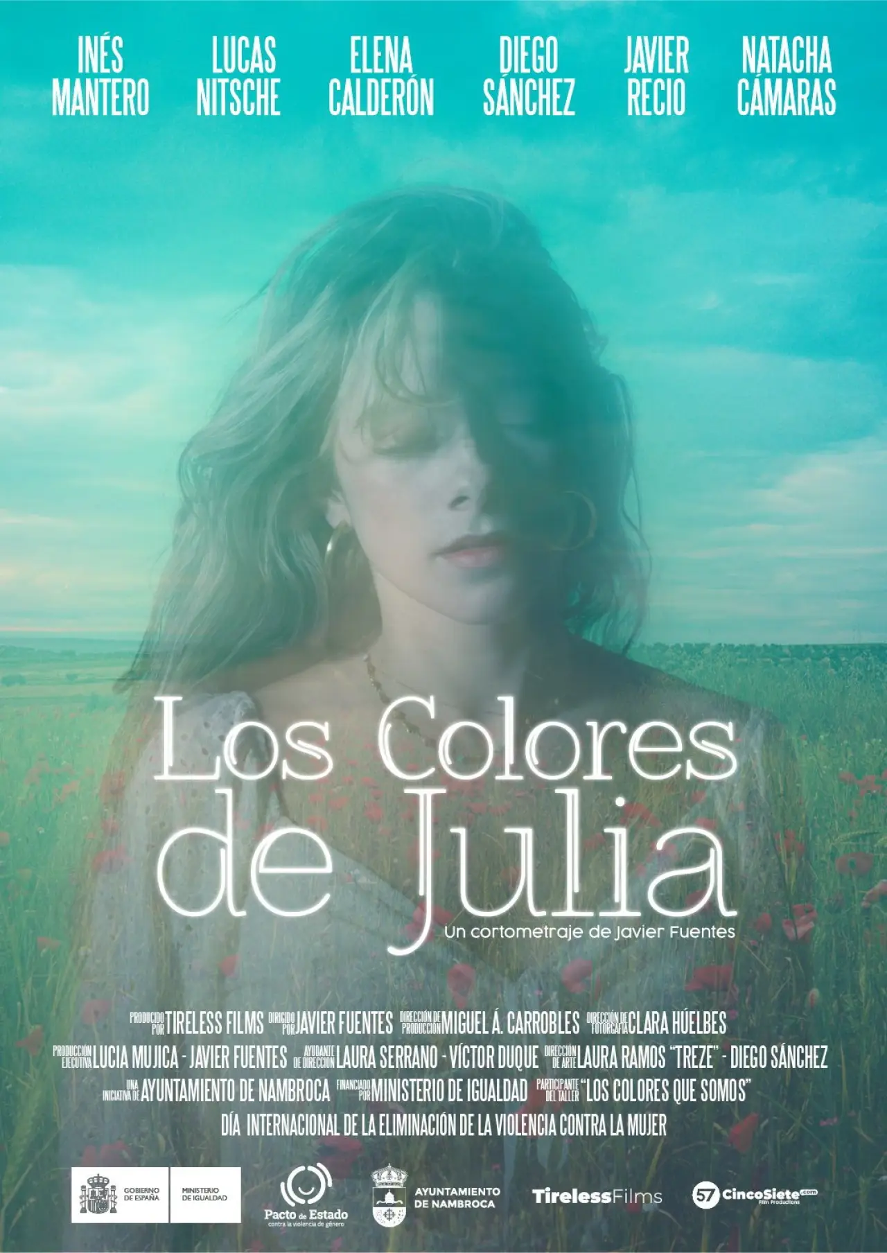 Movie poster "Los colores de Julia"