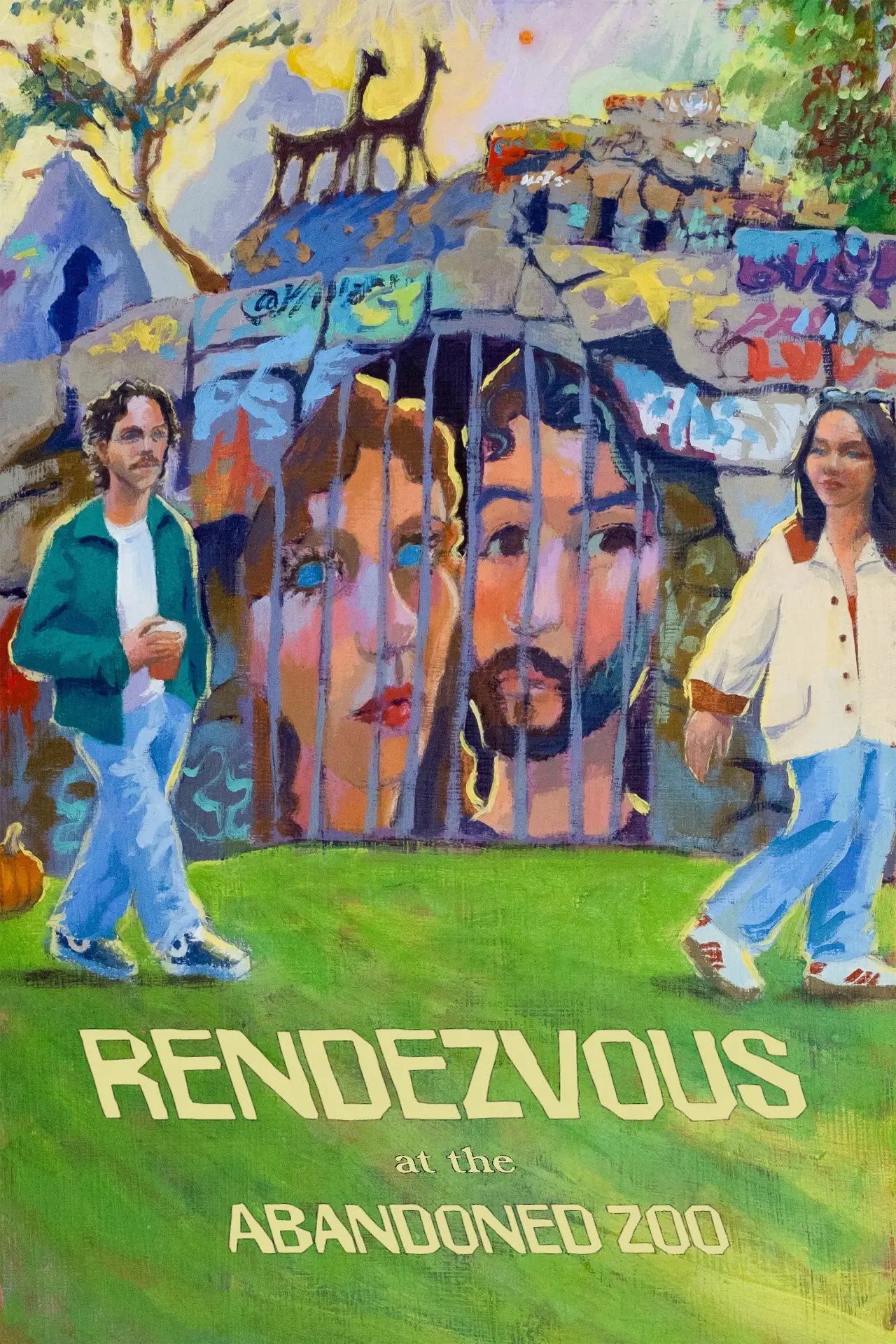 Movie poster "Rendezvous at the Abandoned Zoo"