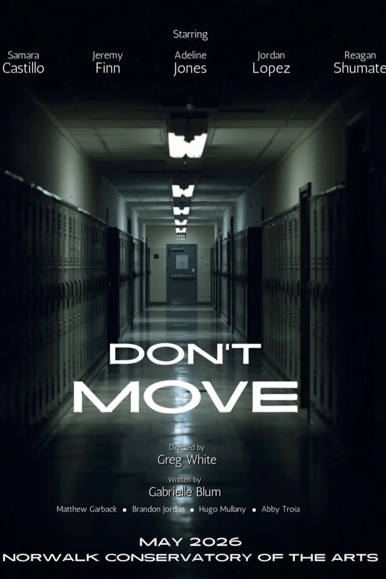 Movie poster "Don’t Move"