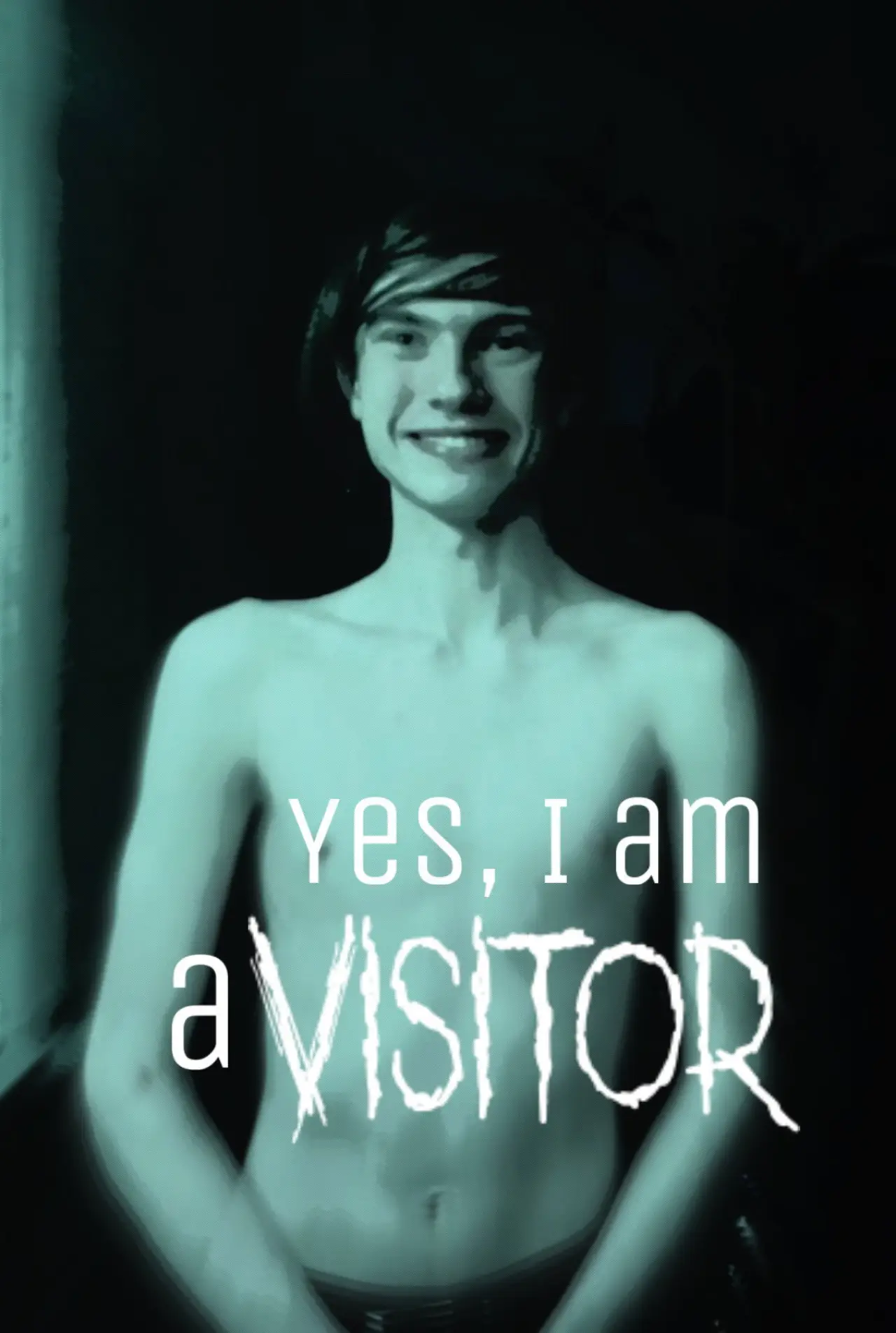 Movie poster "Yes, I am a Visitor"