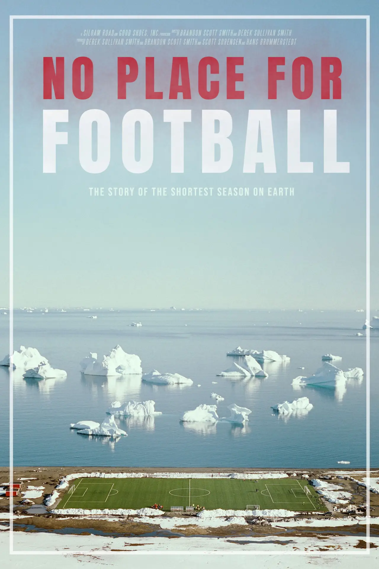 Movie poster "No Place For Football"