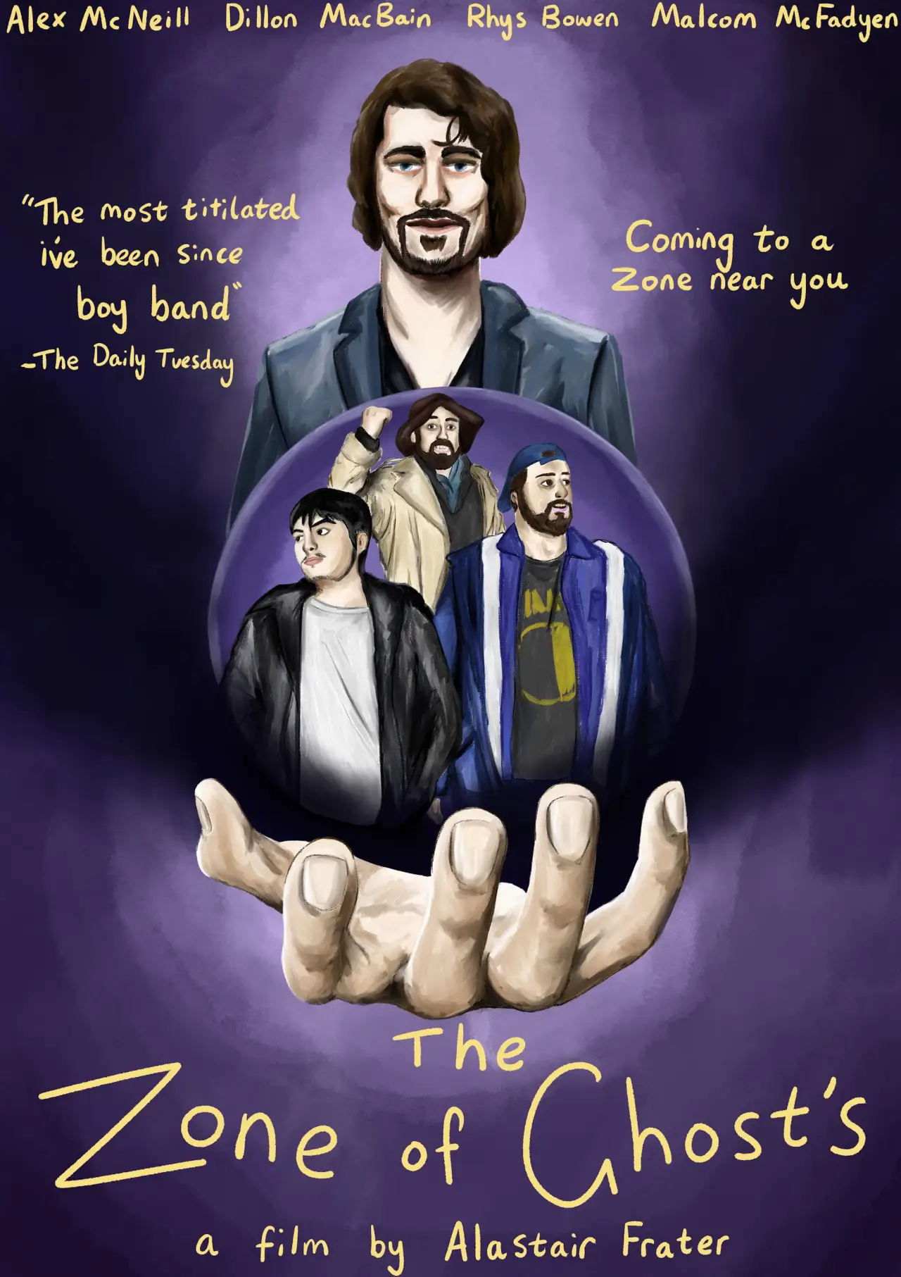 Movie poster "The Zone of Ghost