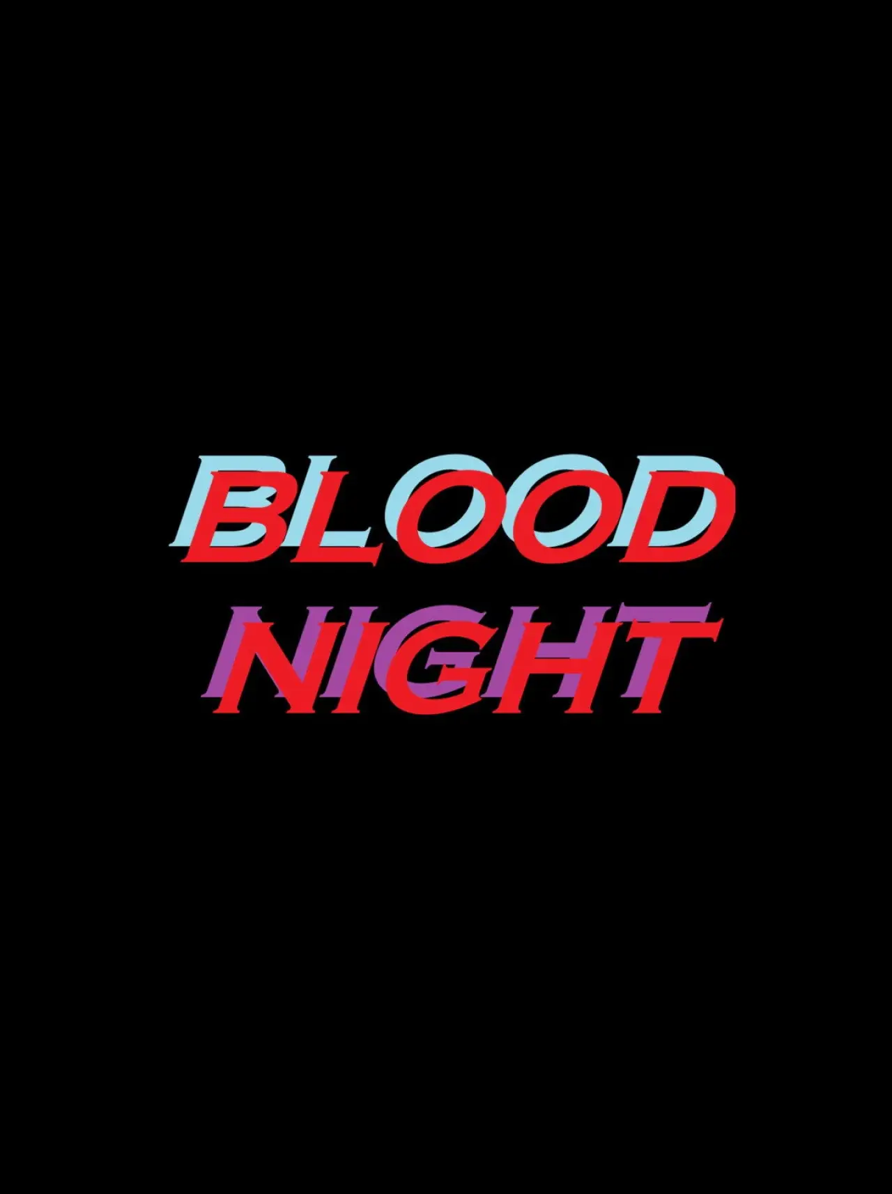 Movie poster "Blood Night"
