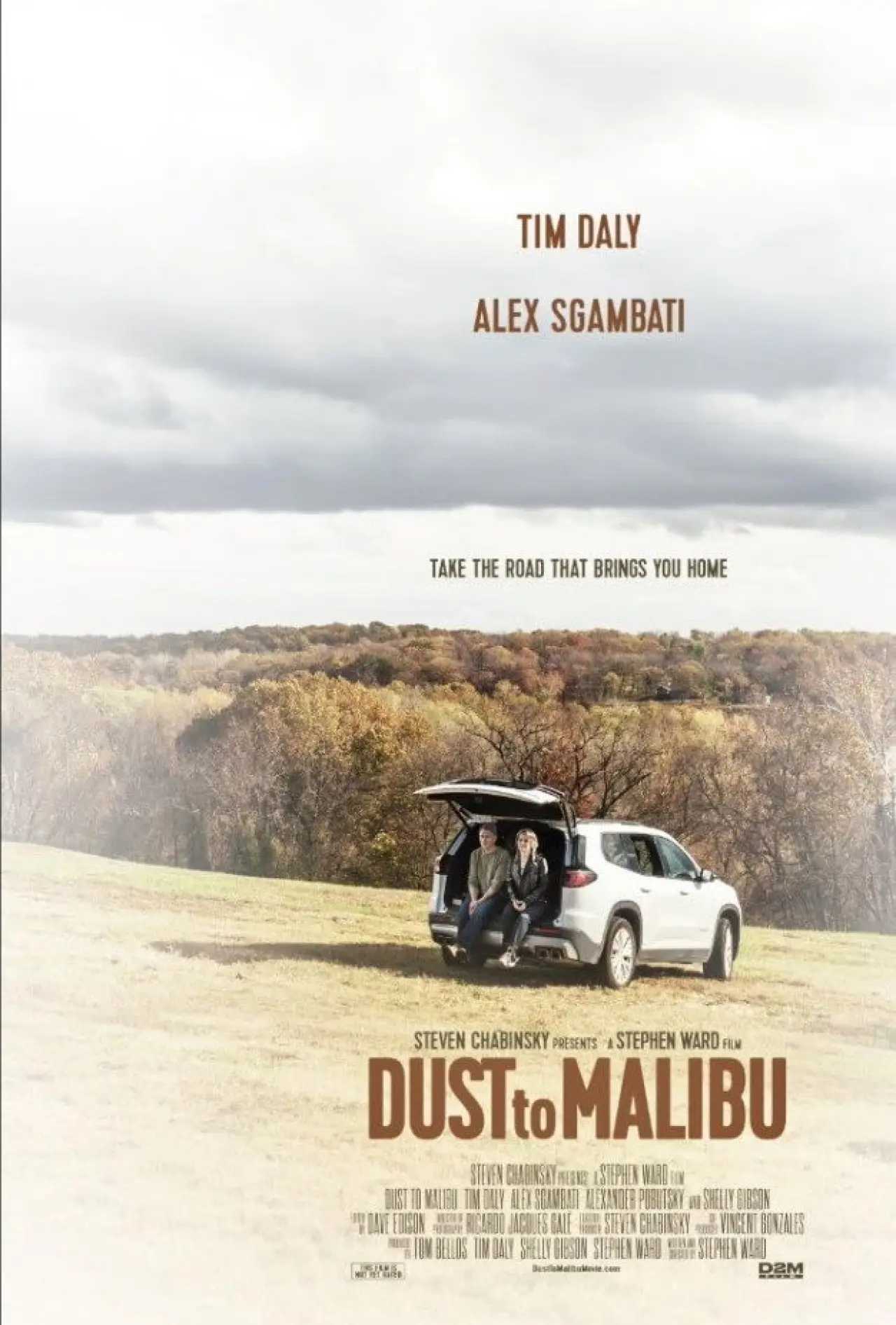 Movie poster "Dust to Malibu"