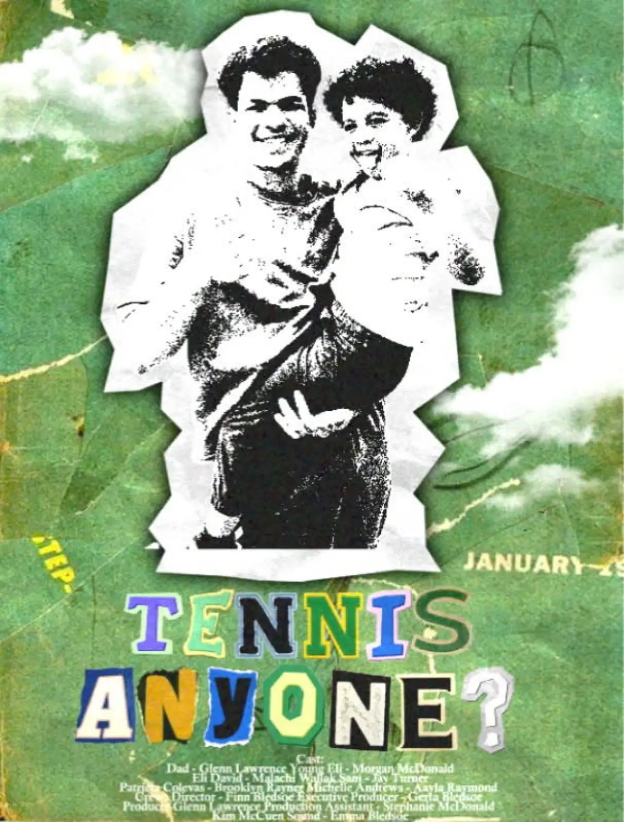 Movie poster "Tennis Anyone"
