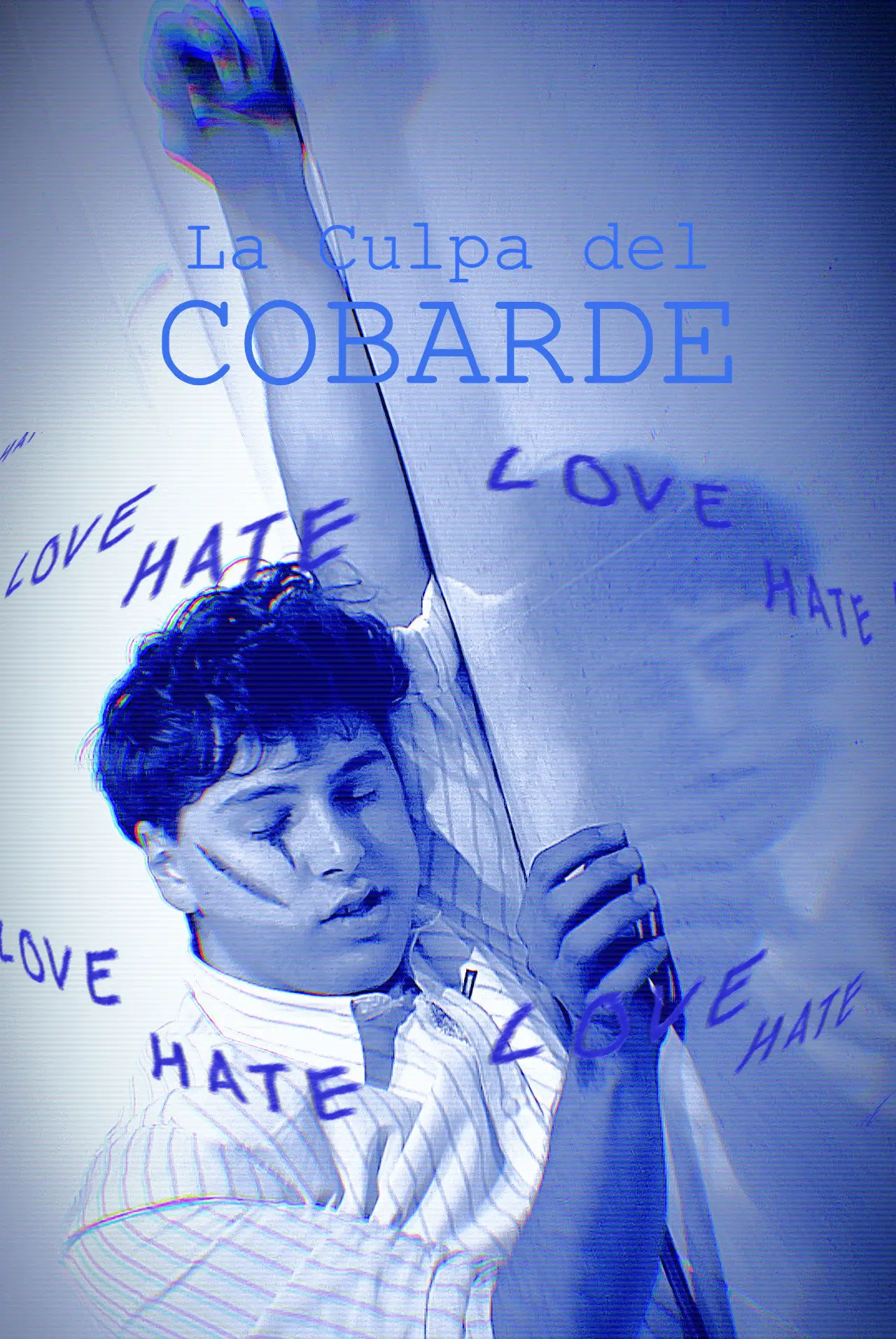 Movie poster "La culpa del cobarde"