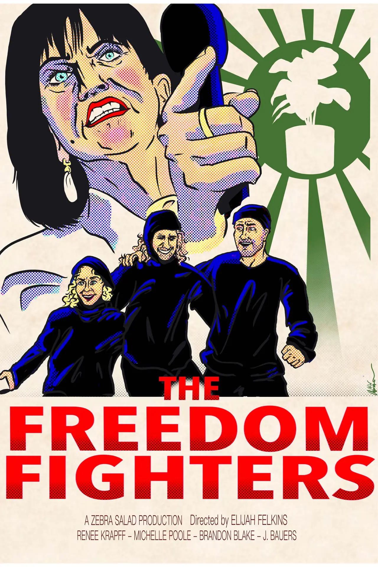 Movie poster "The Freedom Fighters"