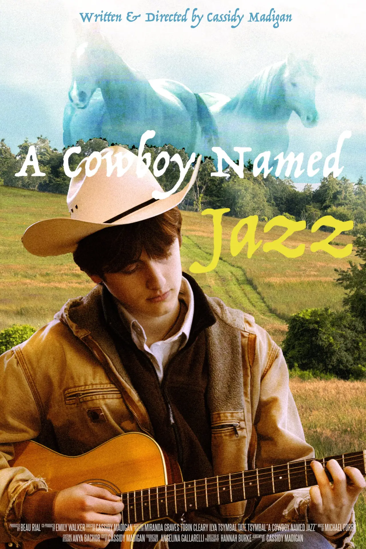 Movie poster "A Cowboy Named Jazz"