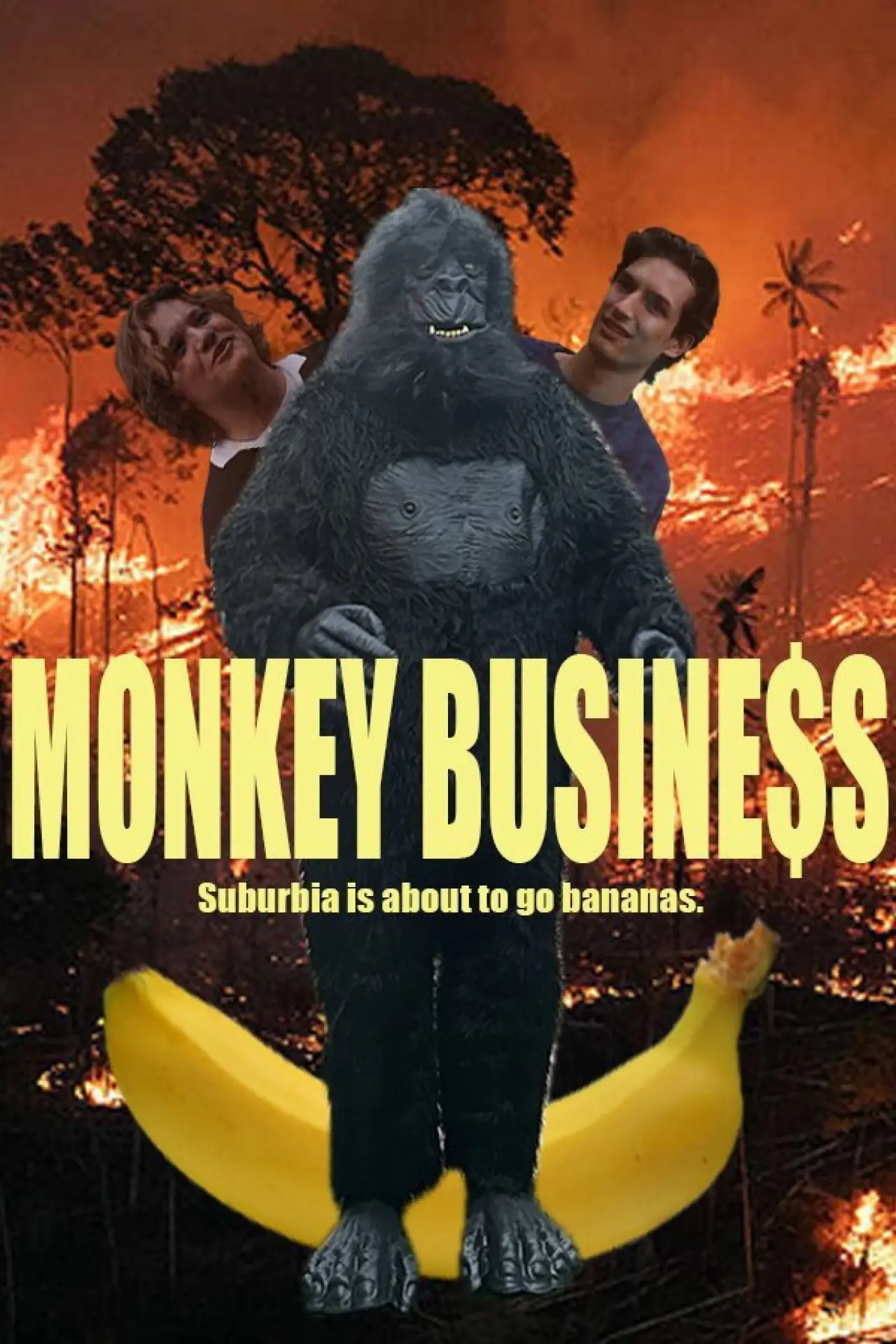 Movie poster "Monkey Business"