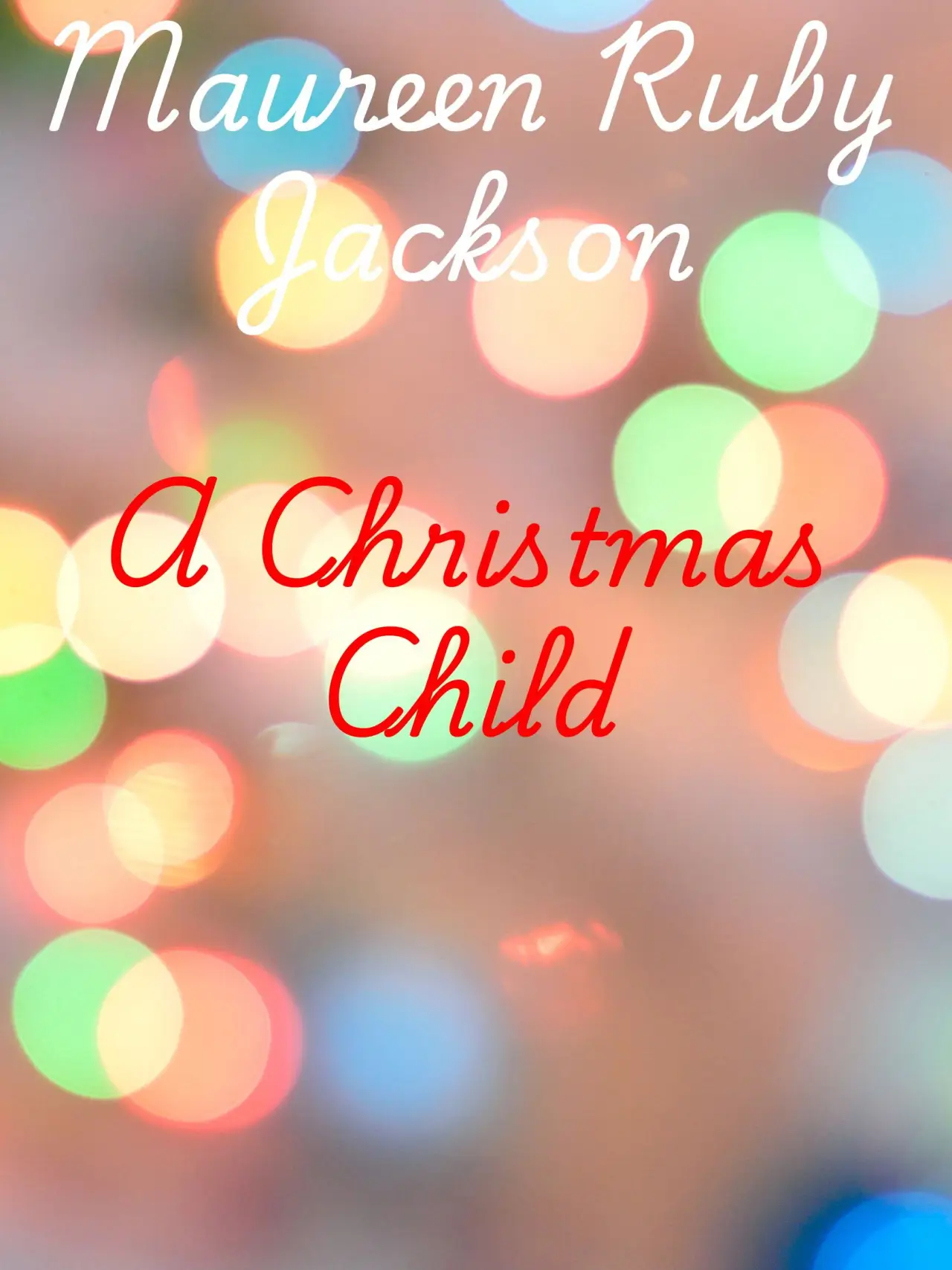 Movie poster "A Christmas Child"