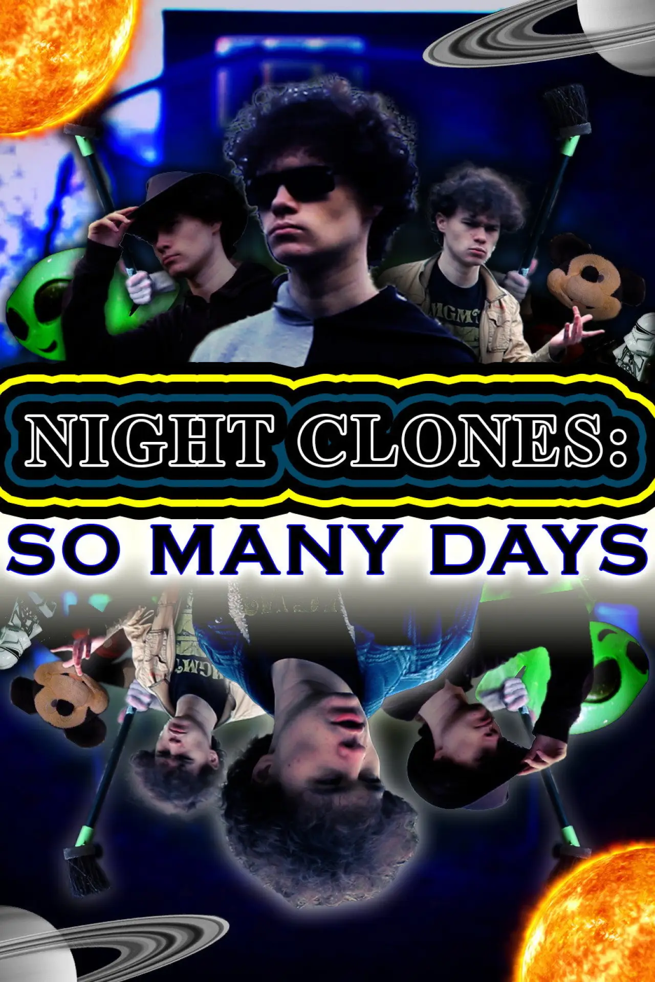 Movie poster "NIGHT CLONES: SO MANY DAYS"