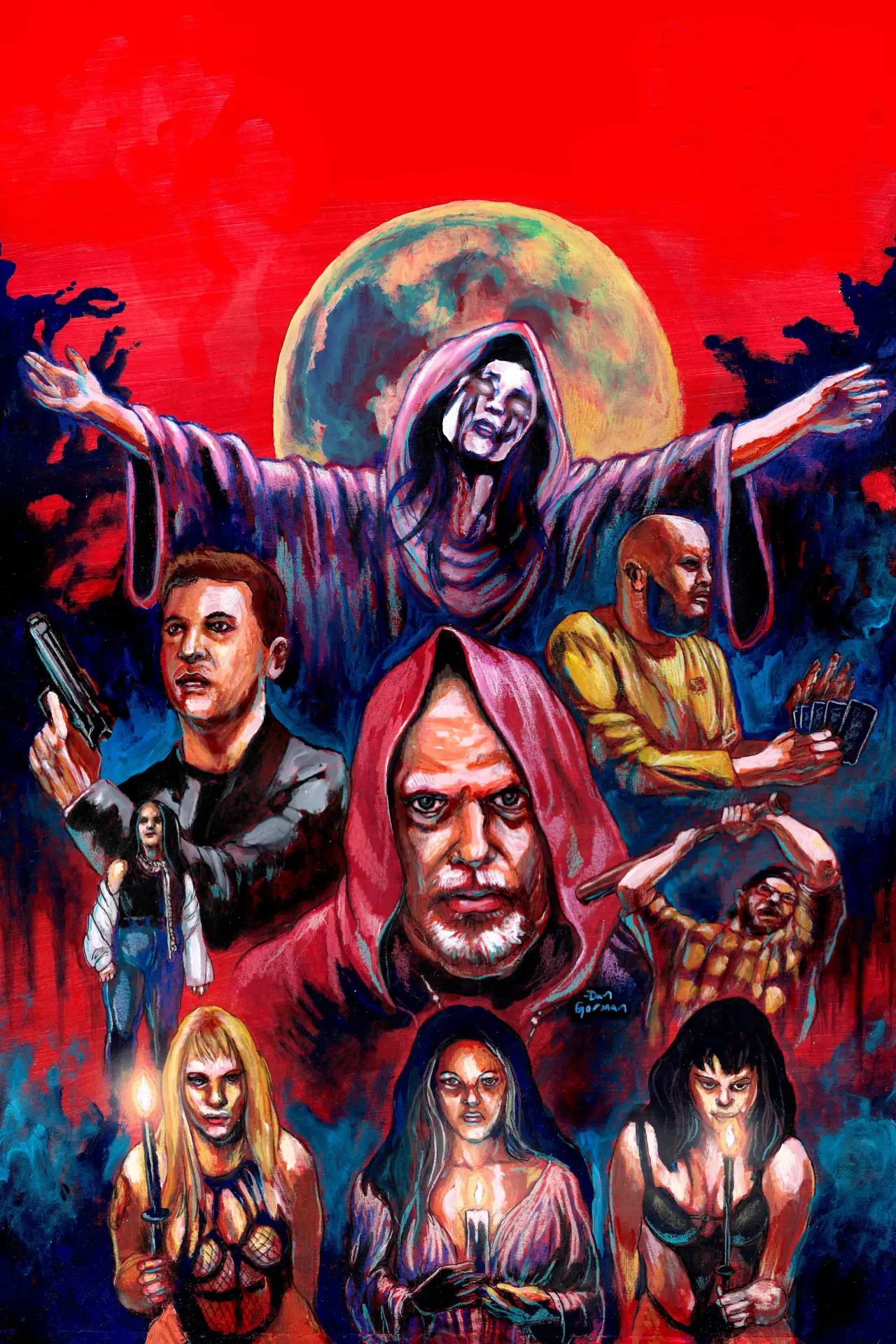 Movie poster "Night of the Blood Curse"