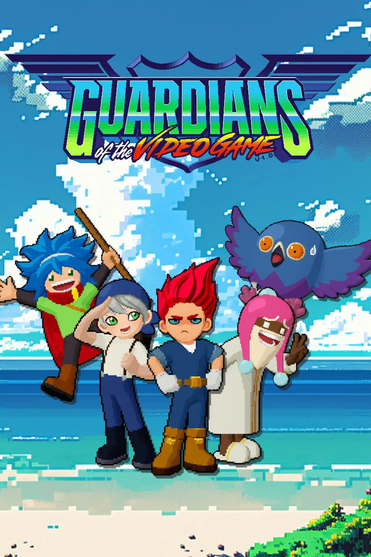 Movie poster "Guardians of the Video Game"