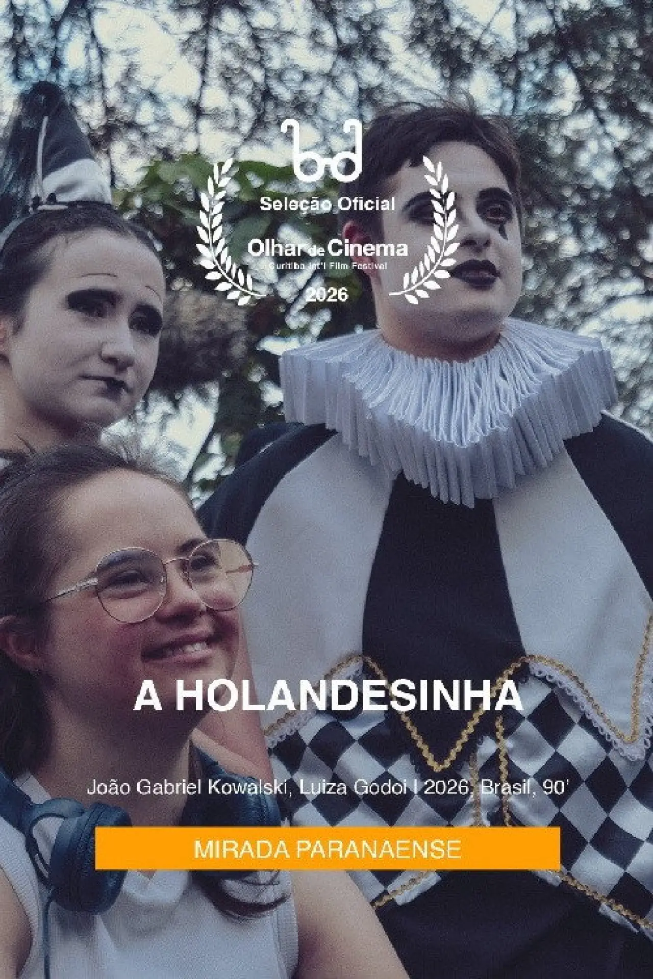 Movie poster "A Holandesinha"