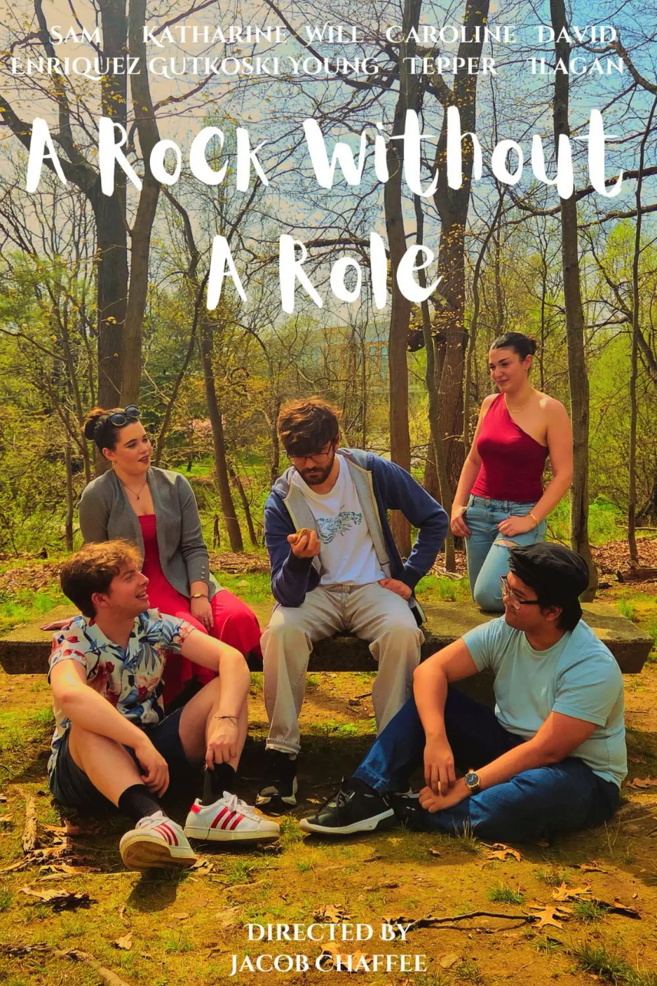 Movie poster "A Rock Without a Role"