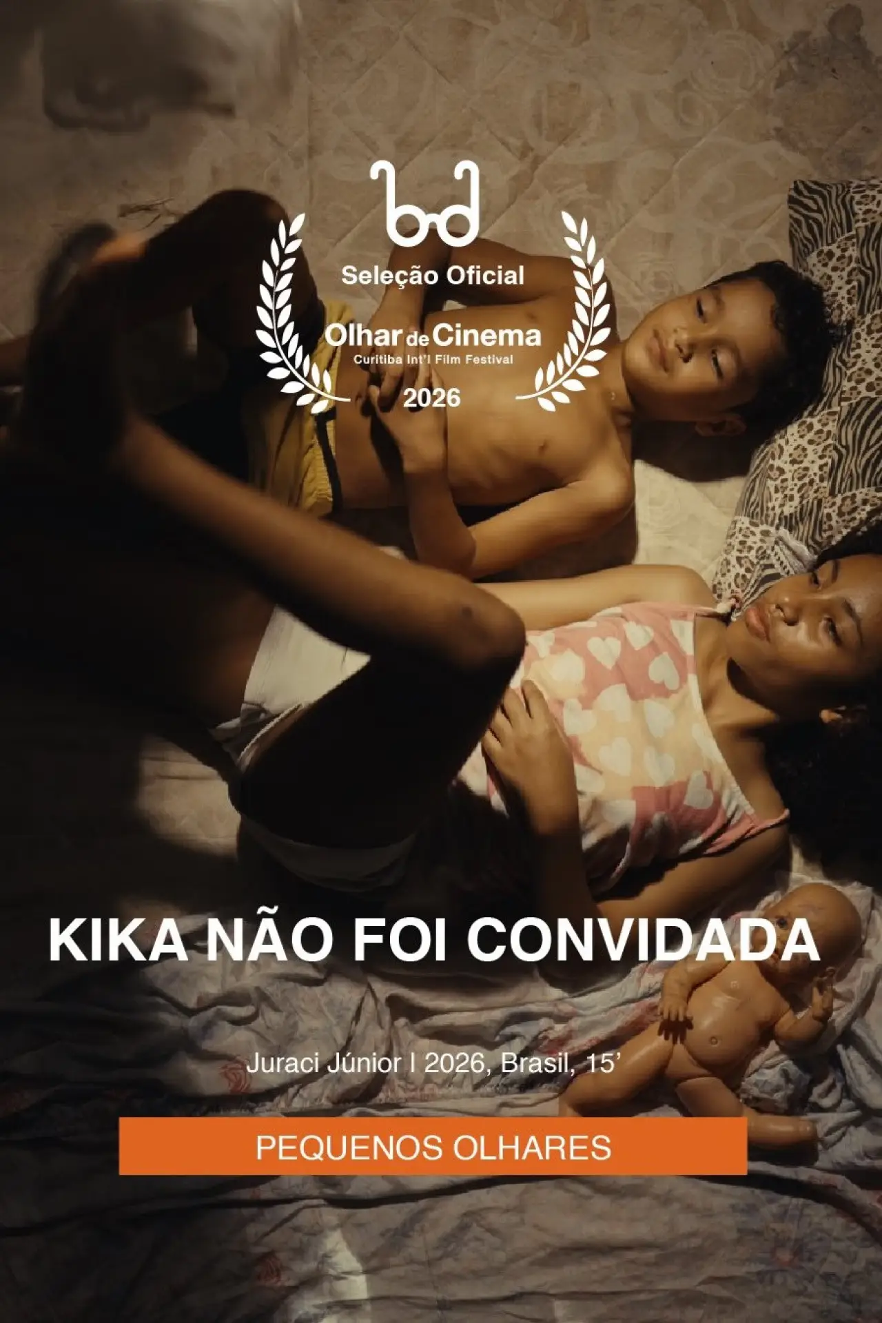 Movie poster "Kika Não Foi Convidada"