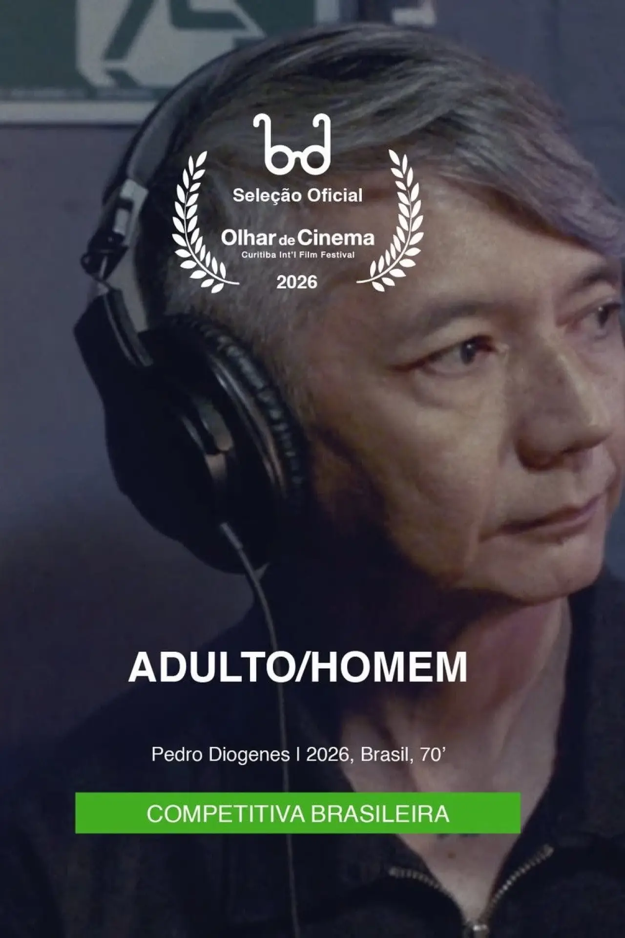 Movie poster "Adulto/Homem"