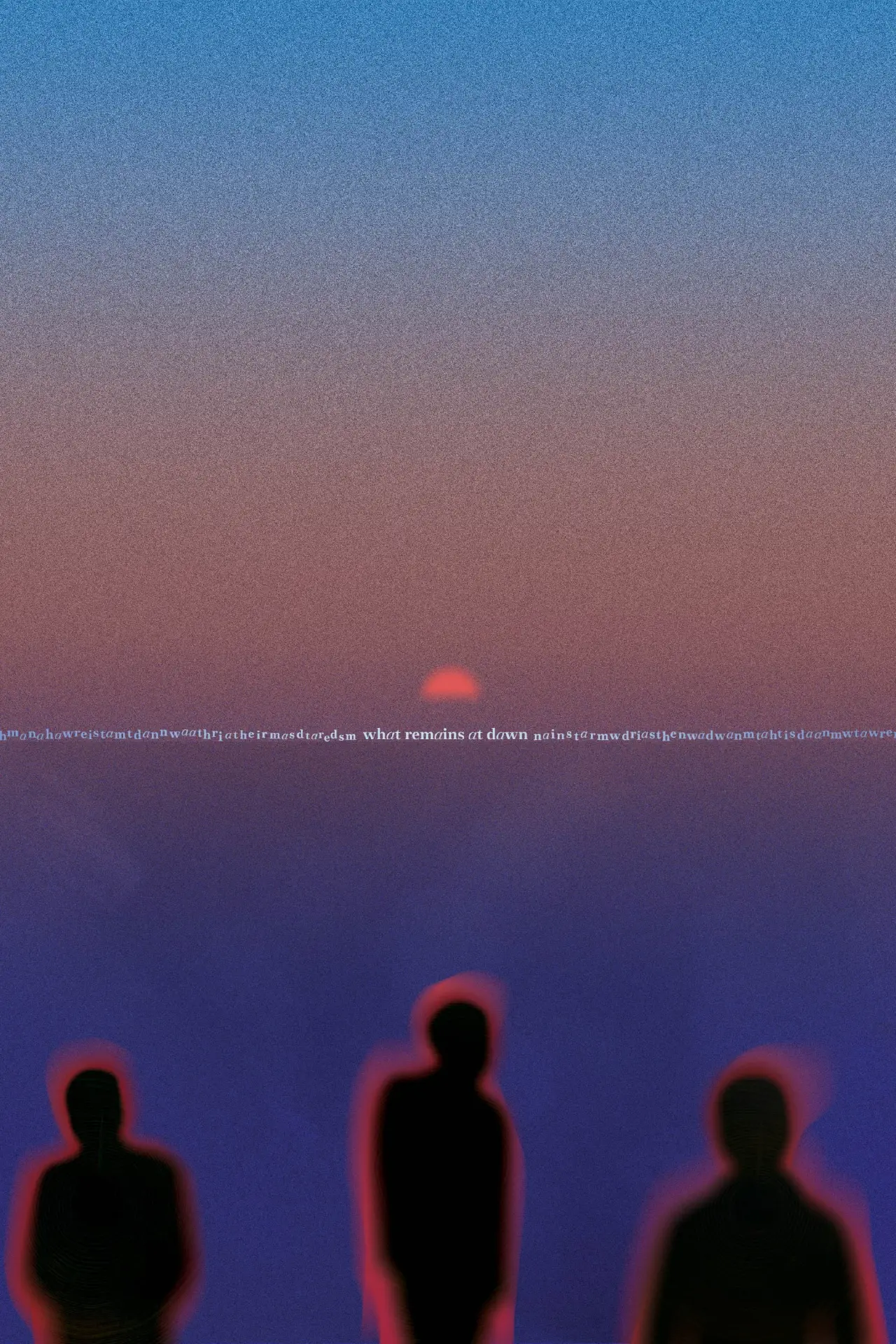 Movie poster "What Remains at Dawn"