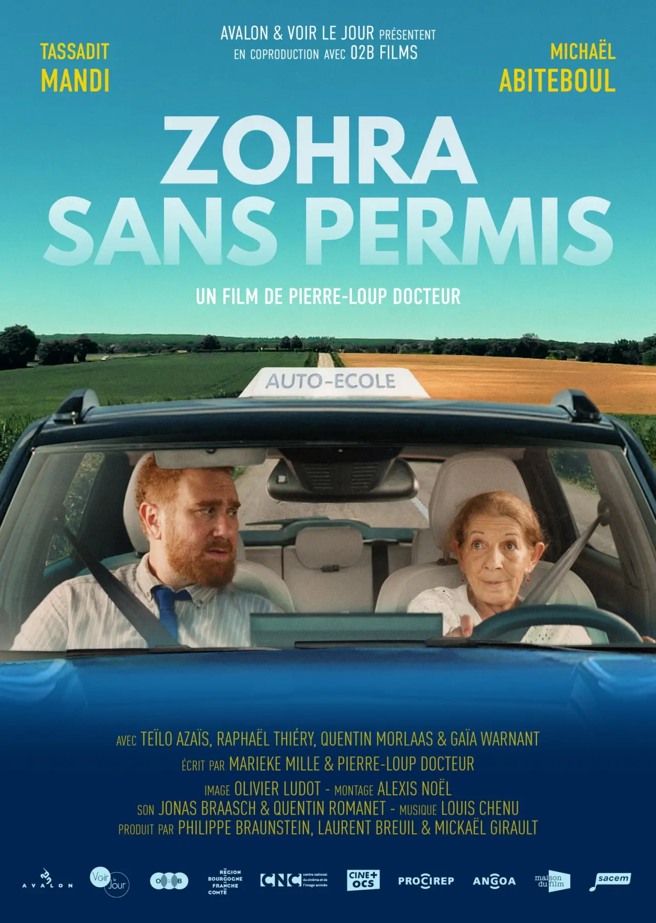 Movie poster "Zohra sans permis"
