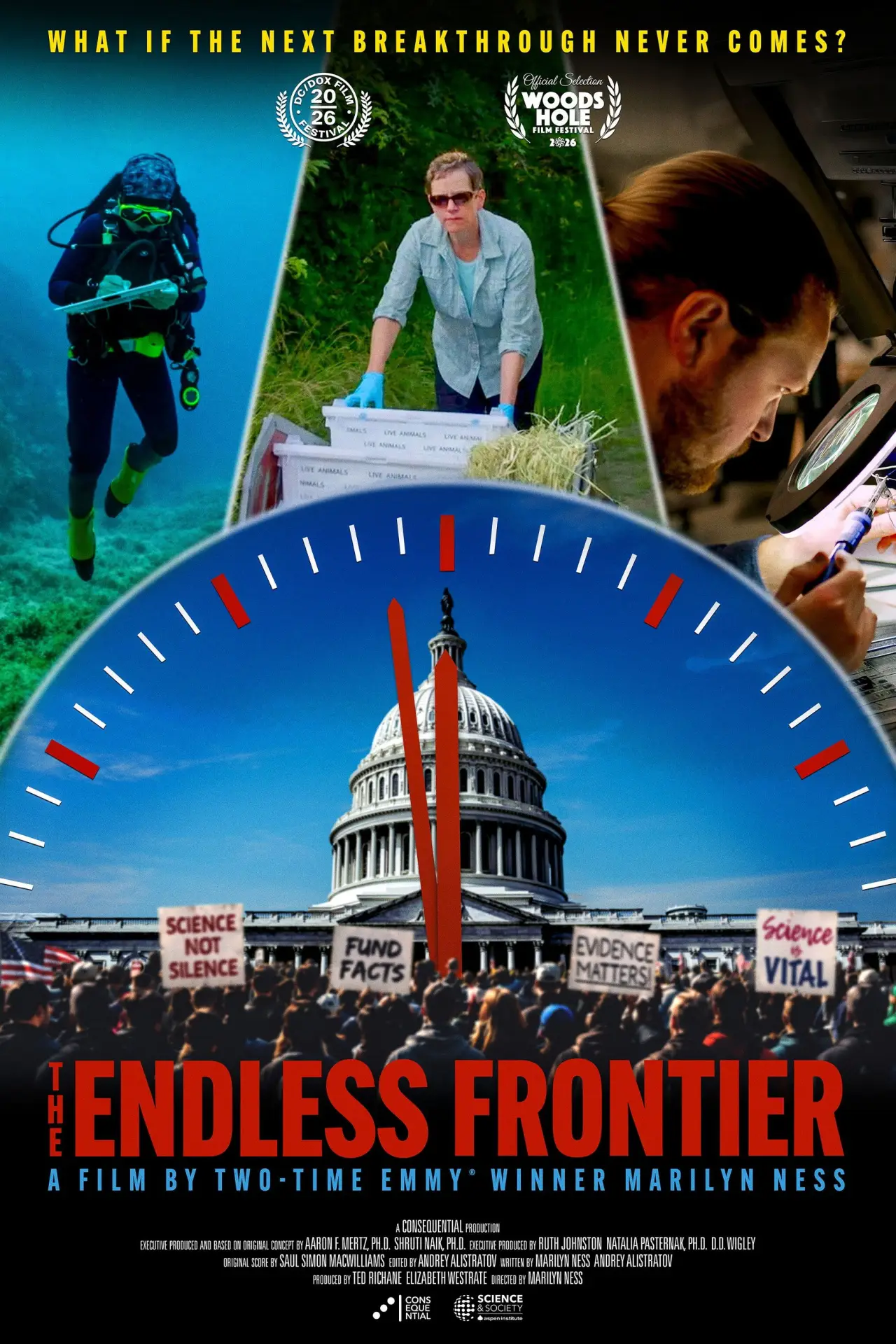 Movie poster "The Endless Frontier"