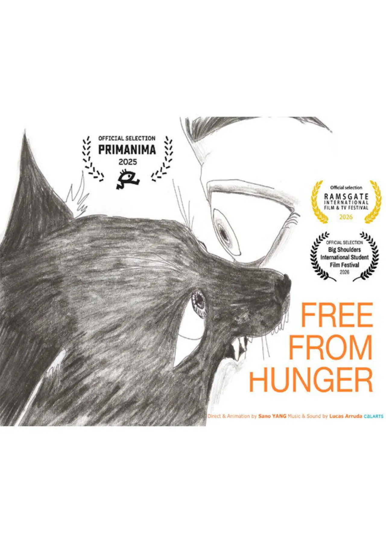 Movie poster "Free From Hunger"