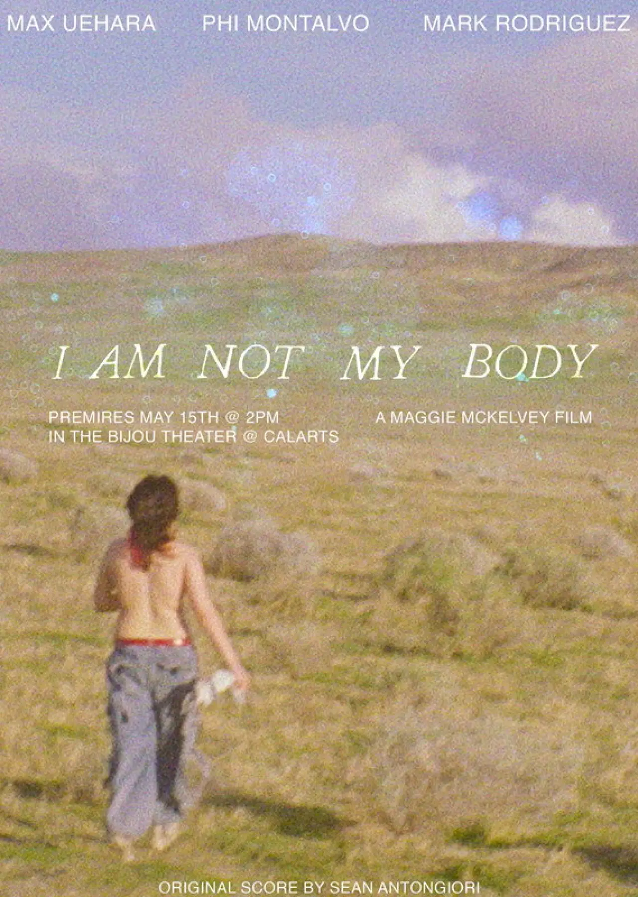 Movie poster "I Am Not My Body"