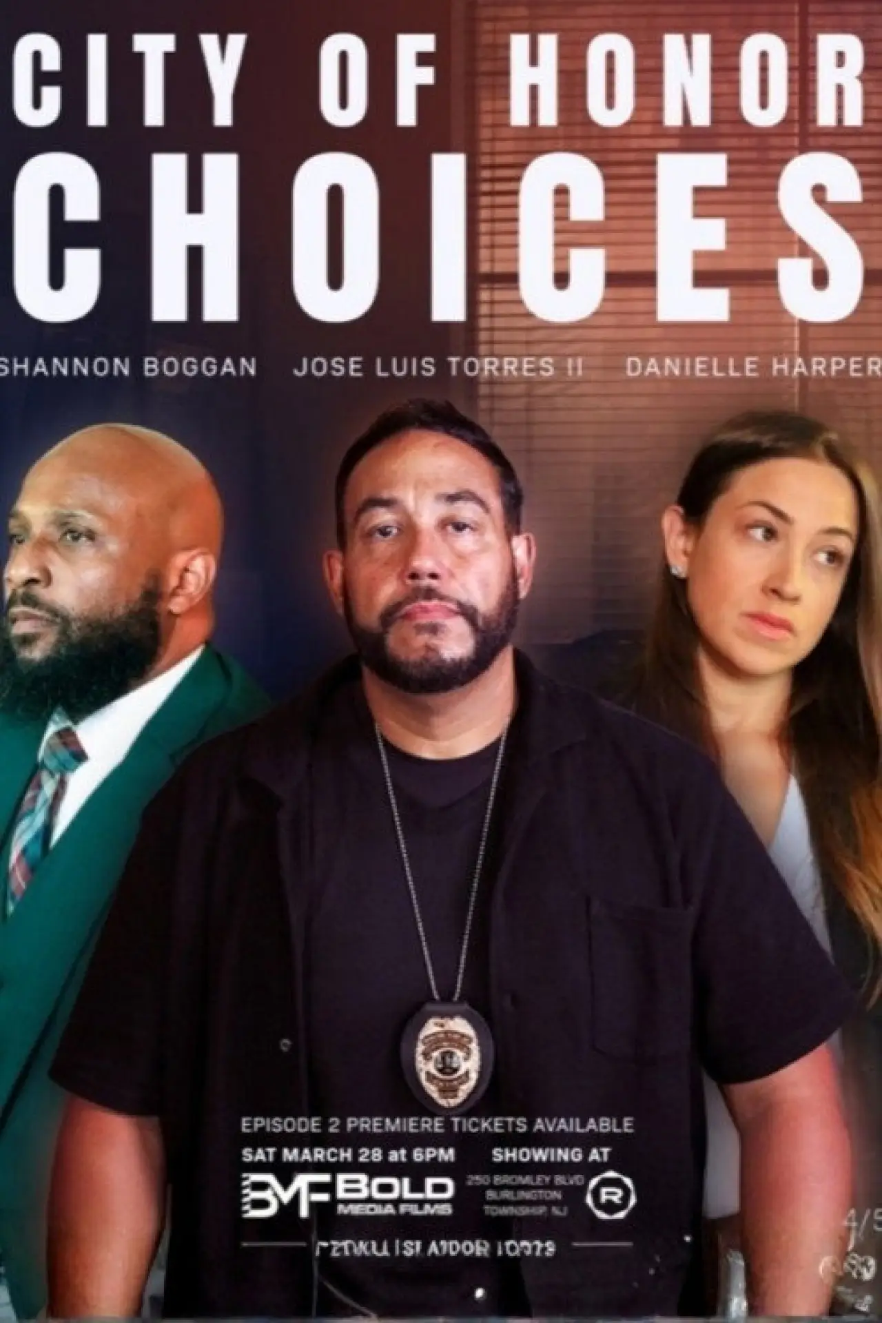 Movie poster "City of Honor: Choices"