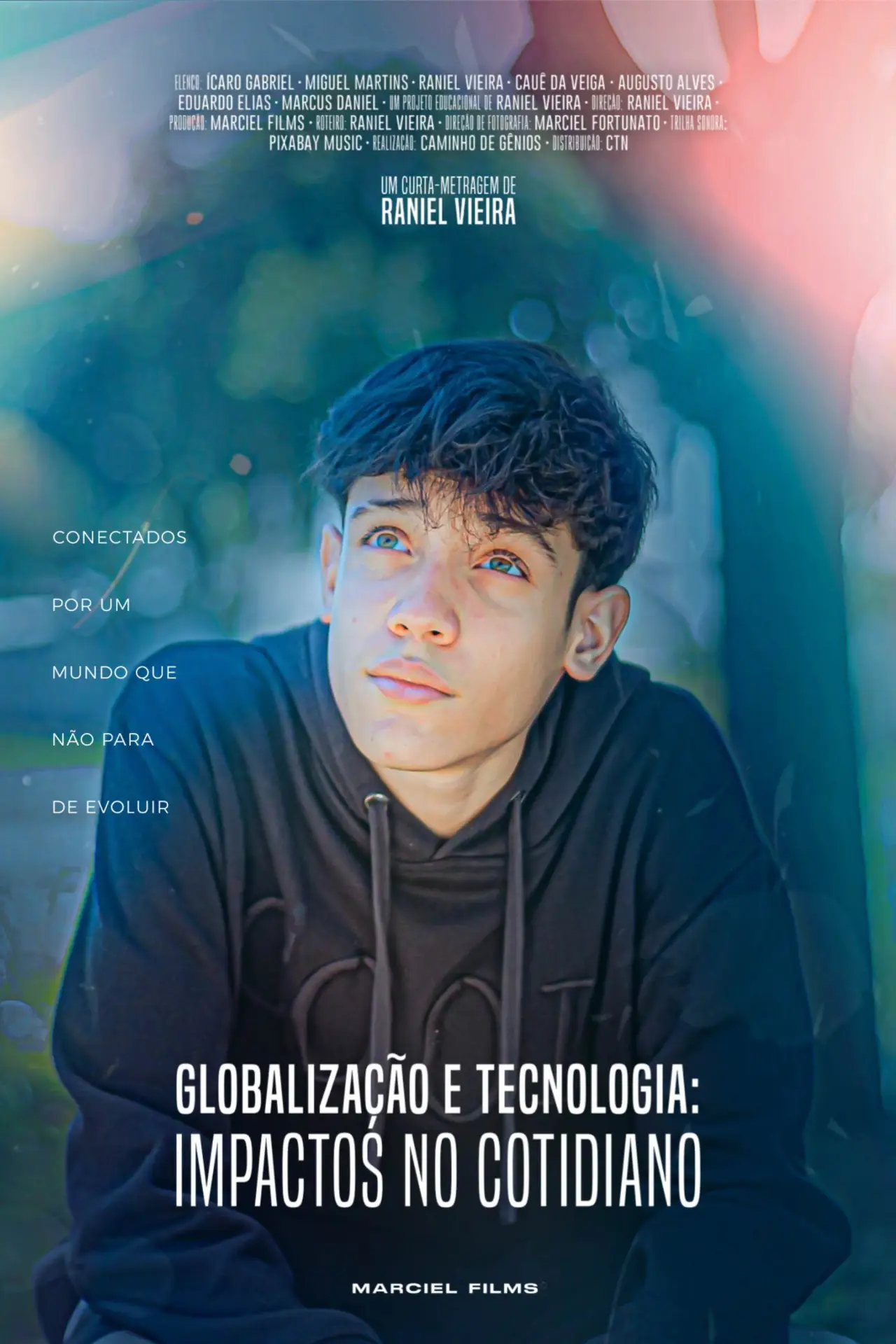 Movie poster "Globalização e Tecnologia: Impactos no Cotidiano"