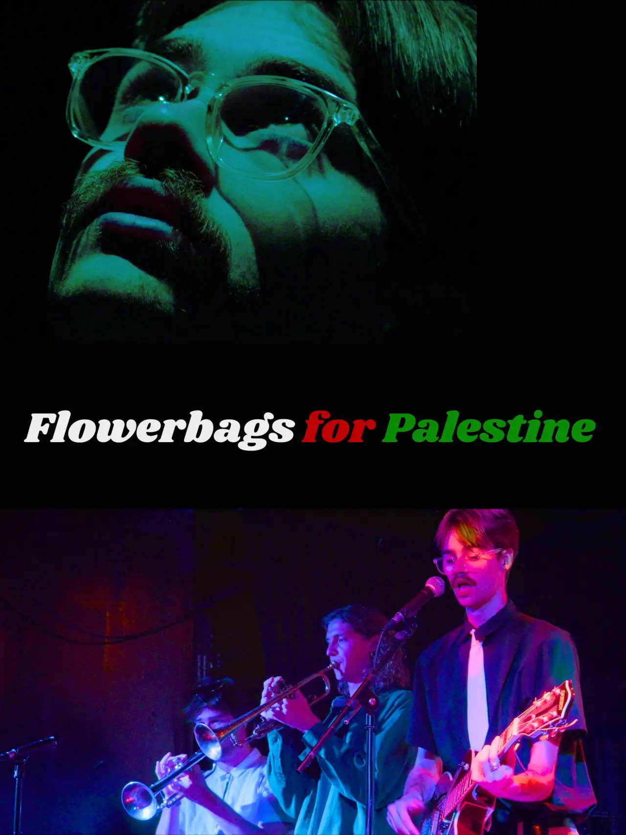 Movie poster "Flowerbags for Palestine"