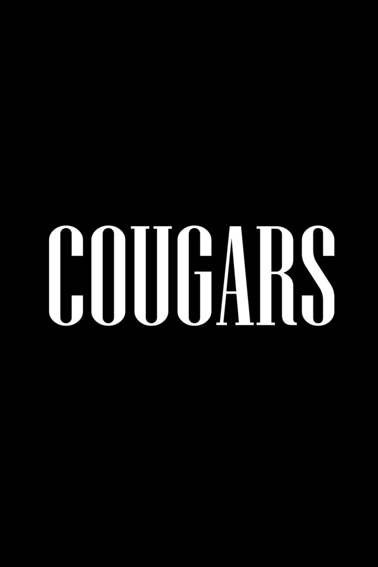 Movie poster "Cougars"