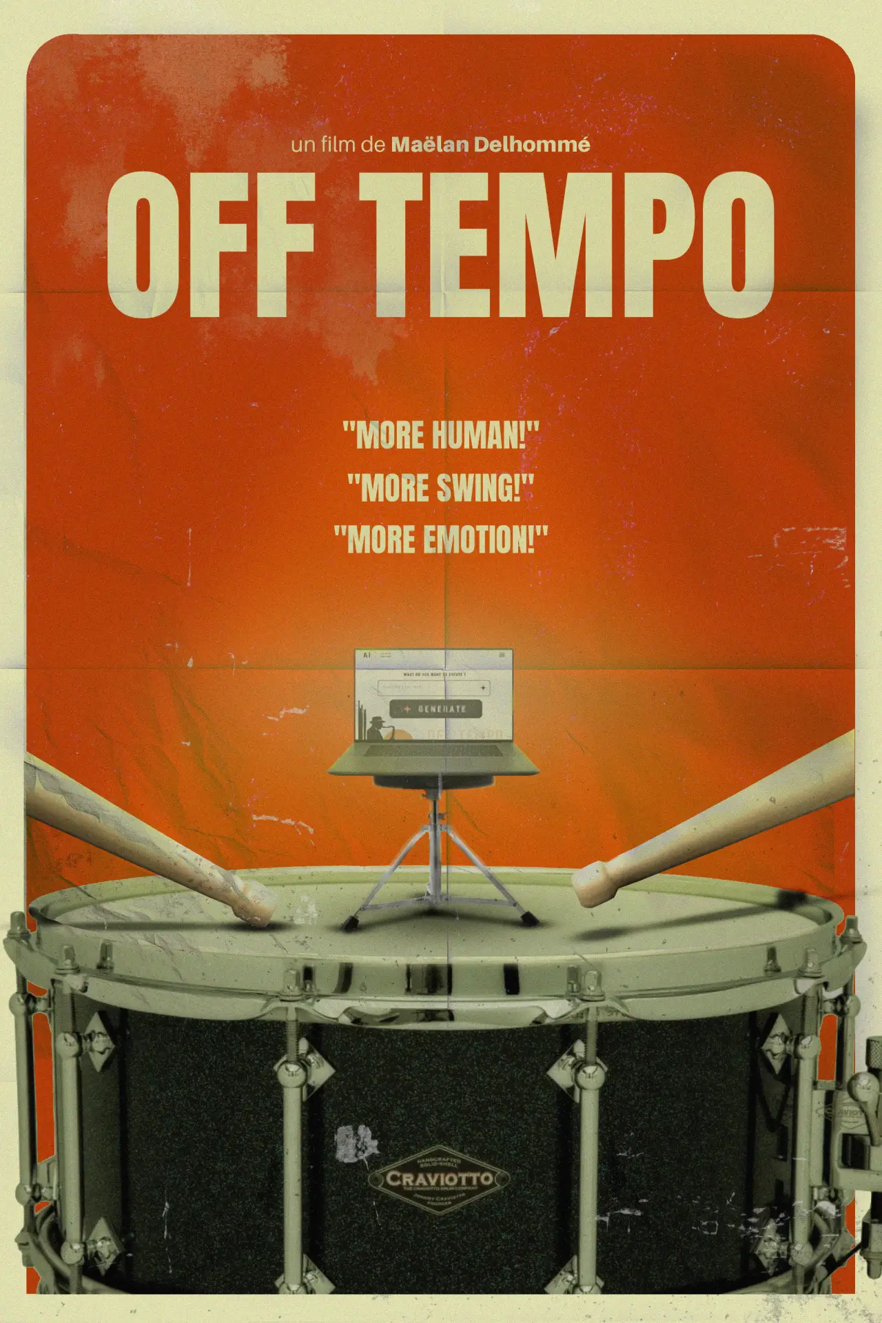 Movie poster "OFF TEMPO"