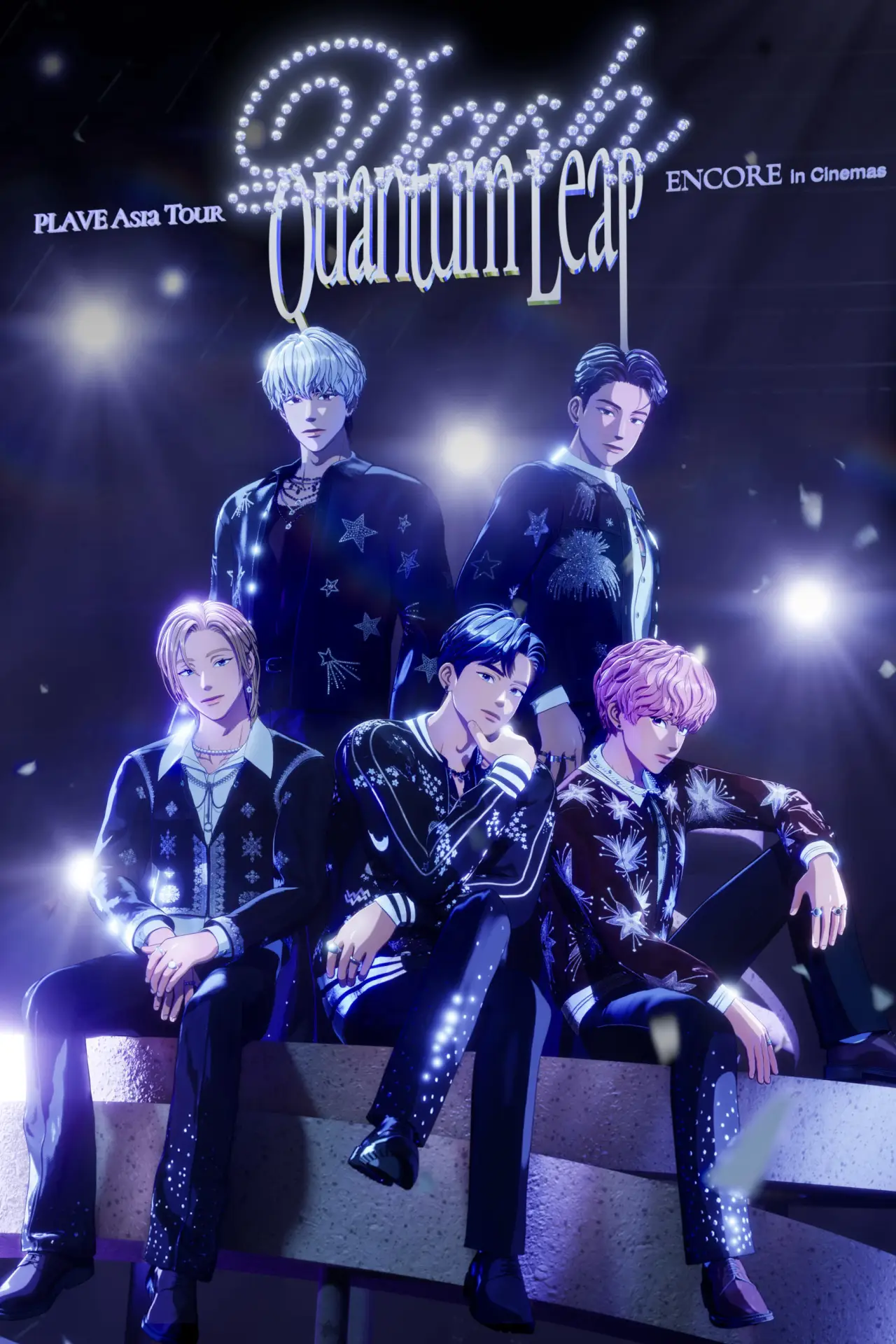 Movie poster "PLAVE Asia Tour [DASH: Quantum Leap] Encore in Cinemas"
