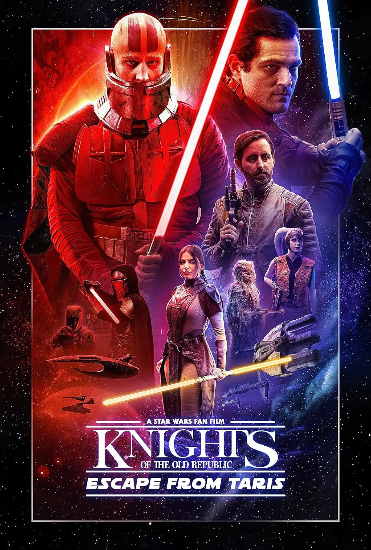 Movie poster "Knights of the Old Republic: Escape from Taris"