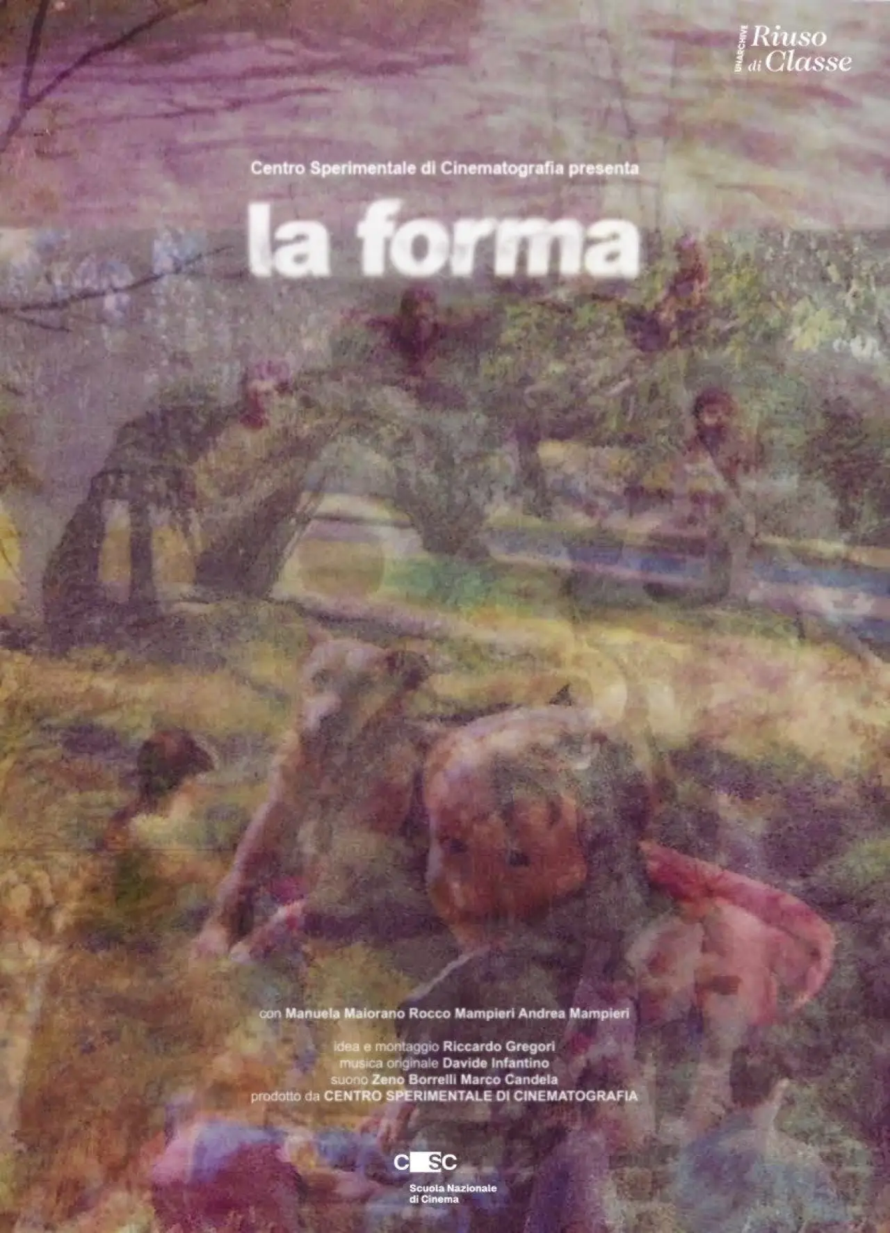 Movie poster "La forma"
