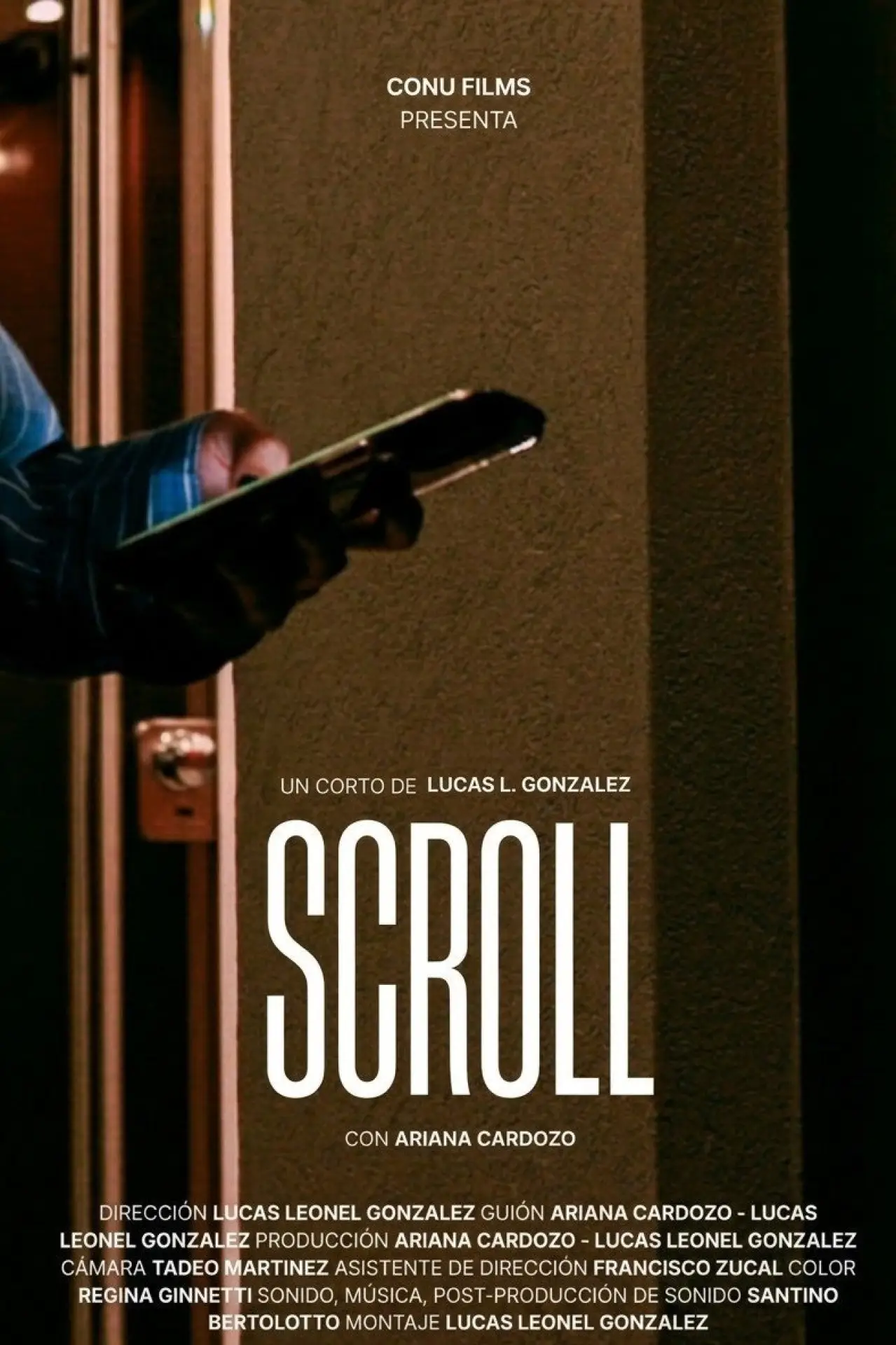 Movie poster "Scroll"