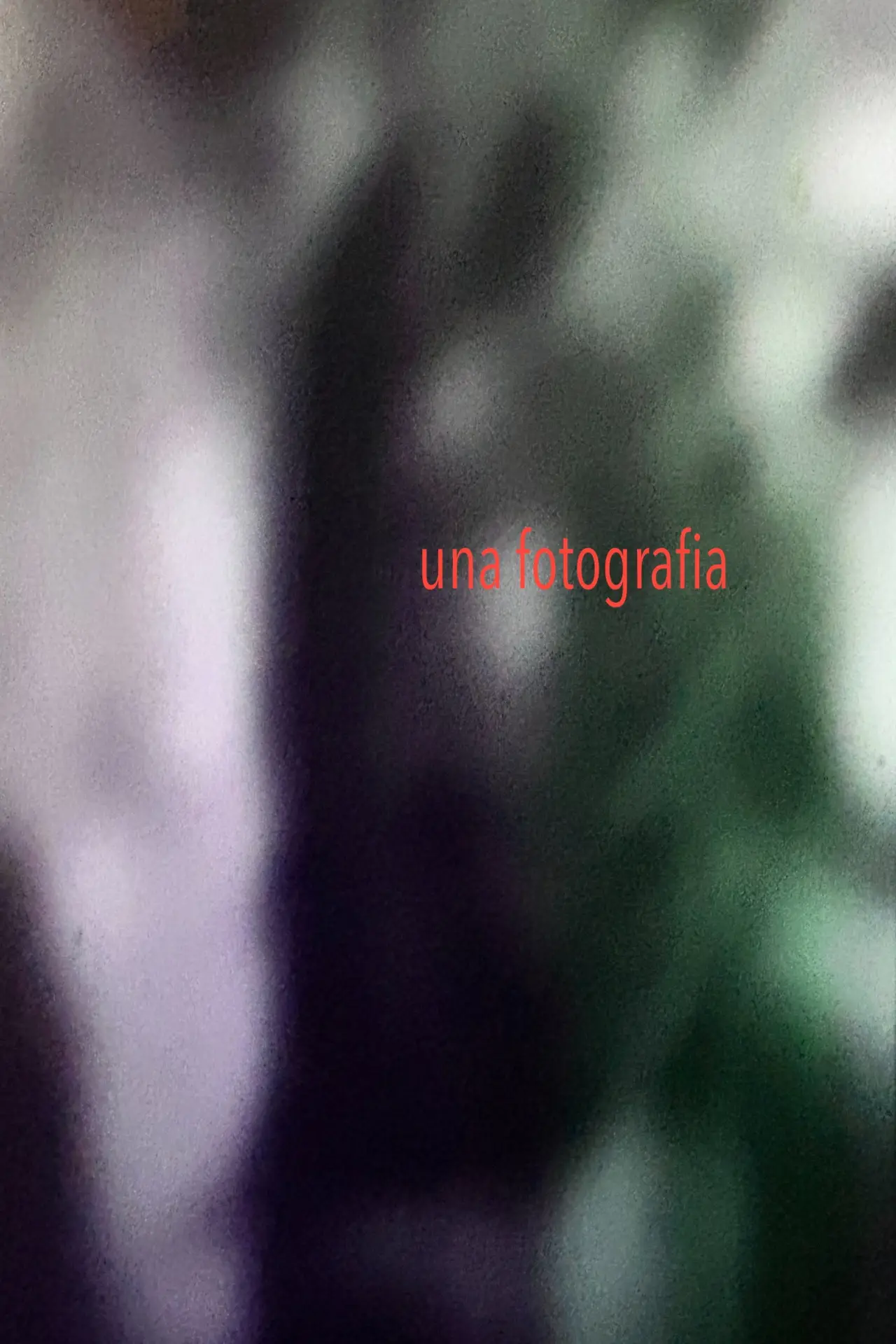 Movie poster "una fotografia"