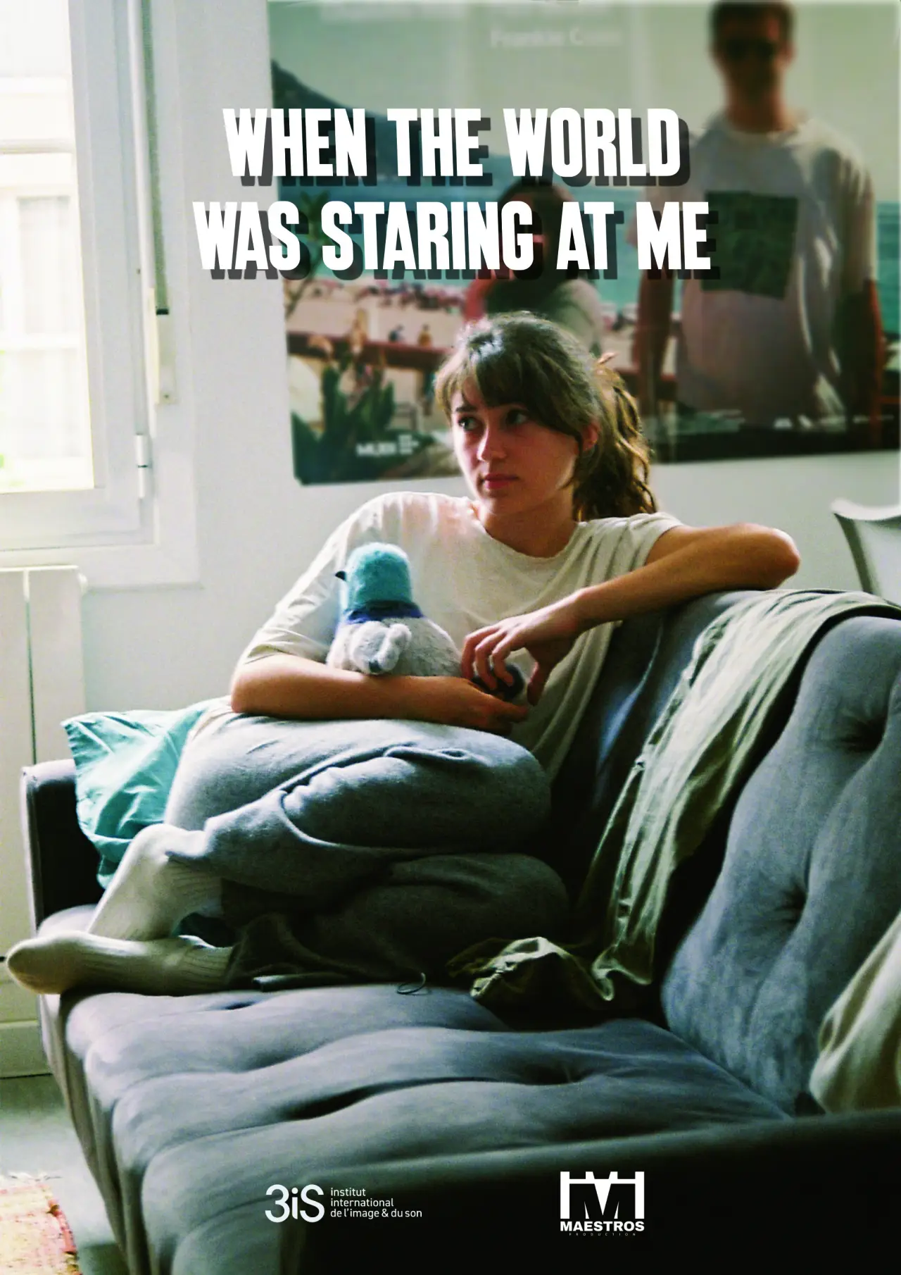 Movie poster "When the world was staring at me"