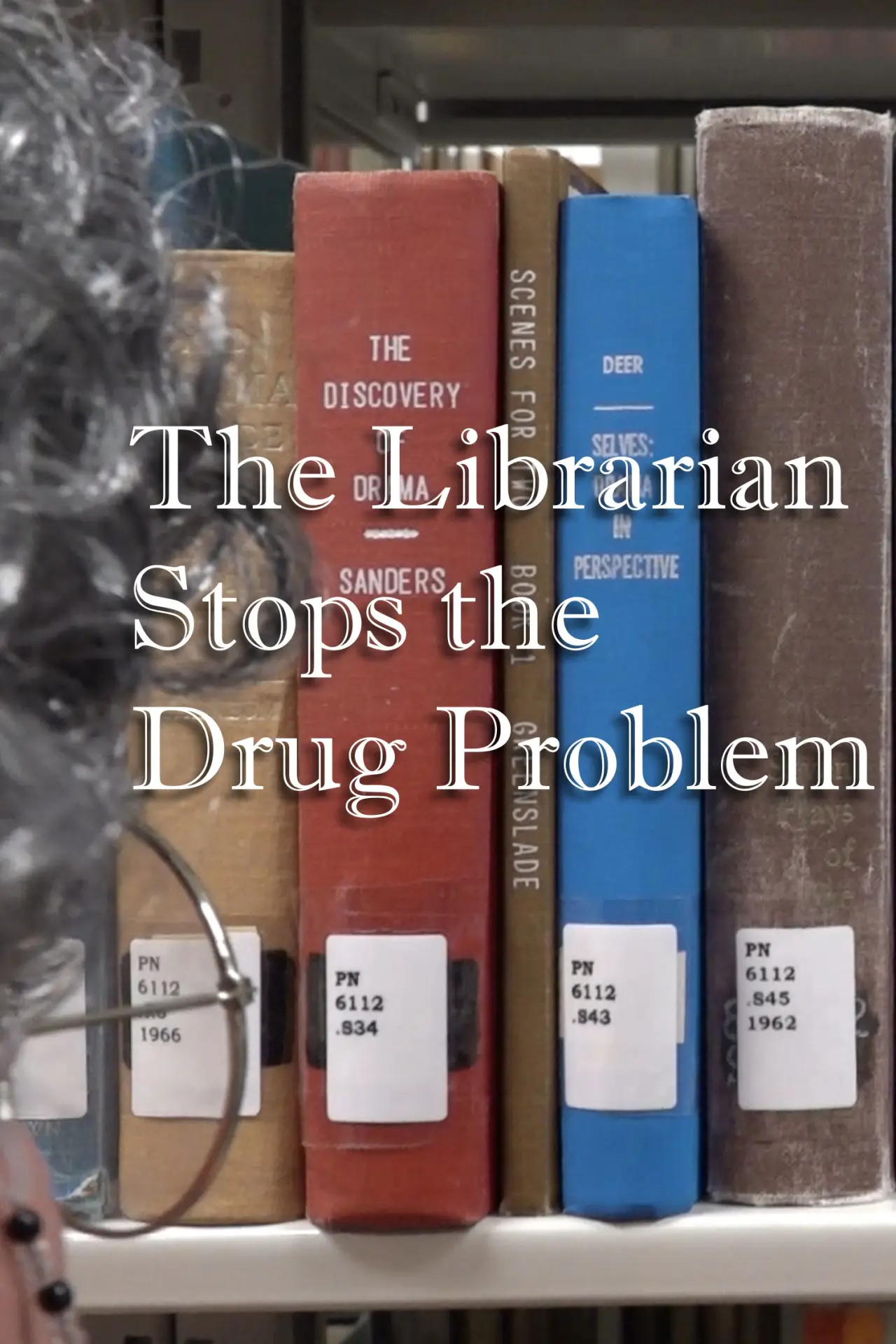 Movie poster "The Librarian Stops the Drug Problem"