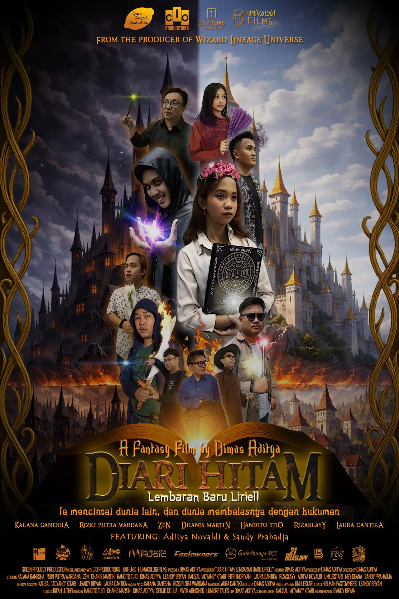 Movie poster "Black Diary: Liriell