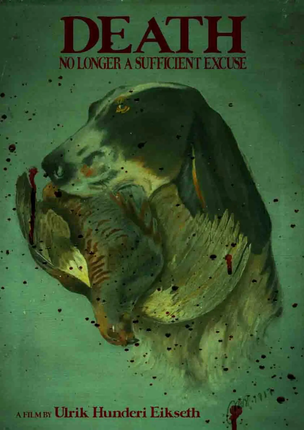 Movie poster "Death, No Longer a Sufficient Excuse"